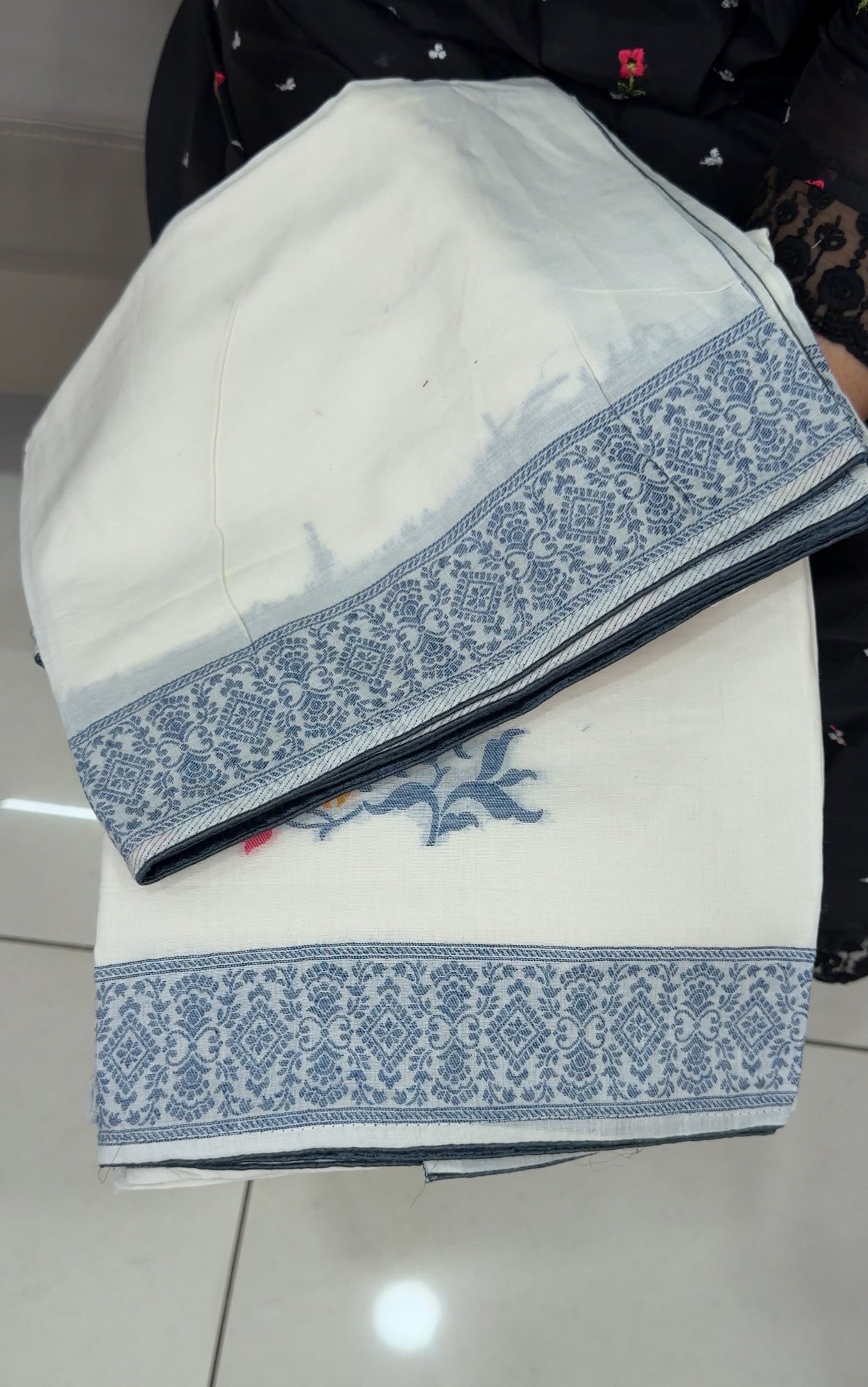 COTTON UNSTITCHED SALWAR SUITS  - IHA 29138