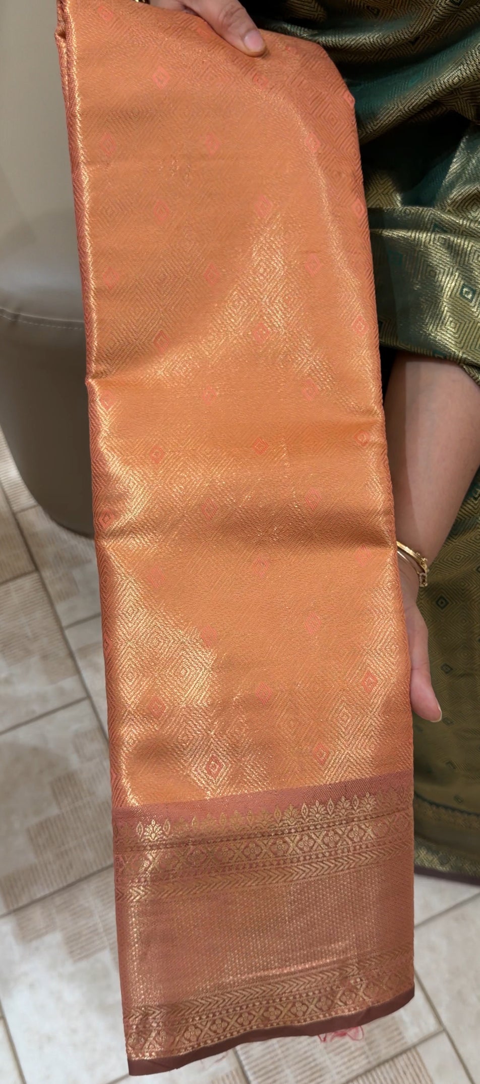 SEMI BROCADE SAREES - IHA 29150