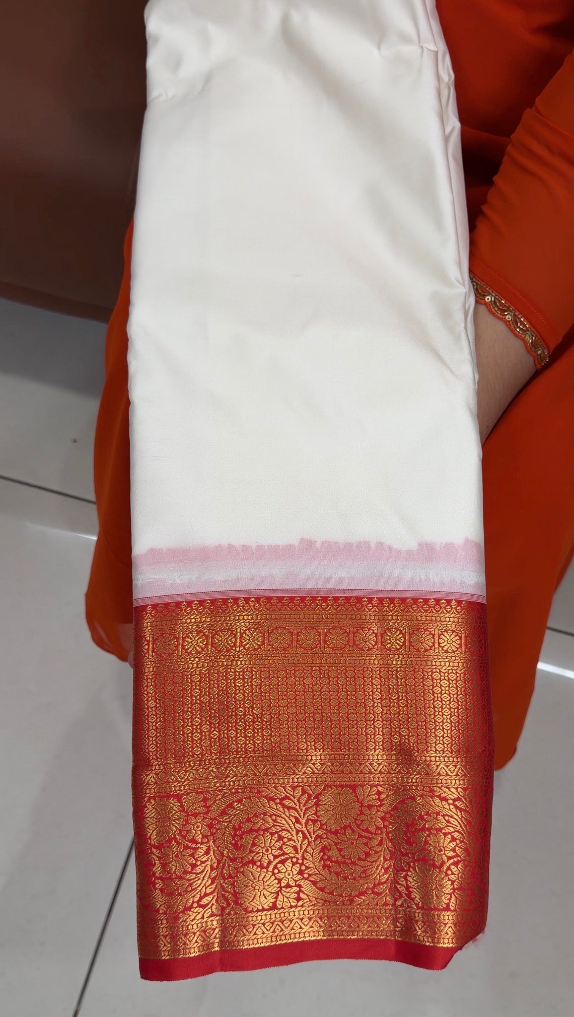 SEMI KANCHIPURAM SILK SAREES - IHA 34285