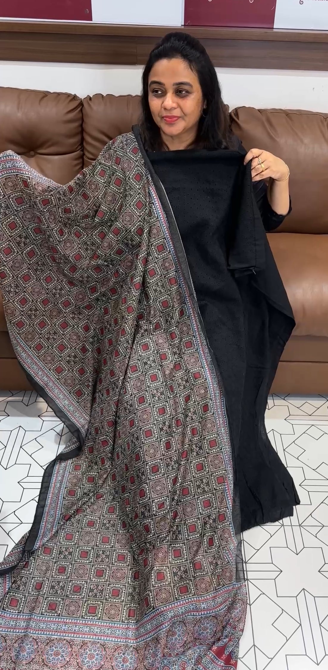 COTTON HAKOBA UNSTITCHED SALWAR SUITS - IHA 27916