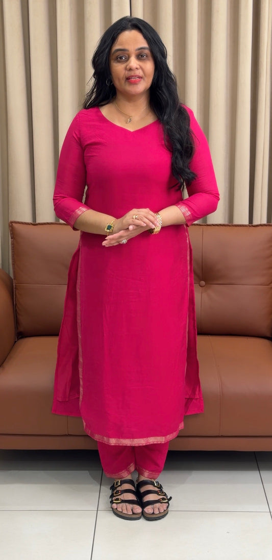 DOLA SILK CO-ORDS SETS - IHA 35327
