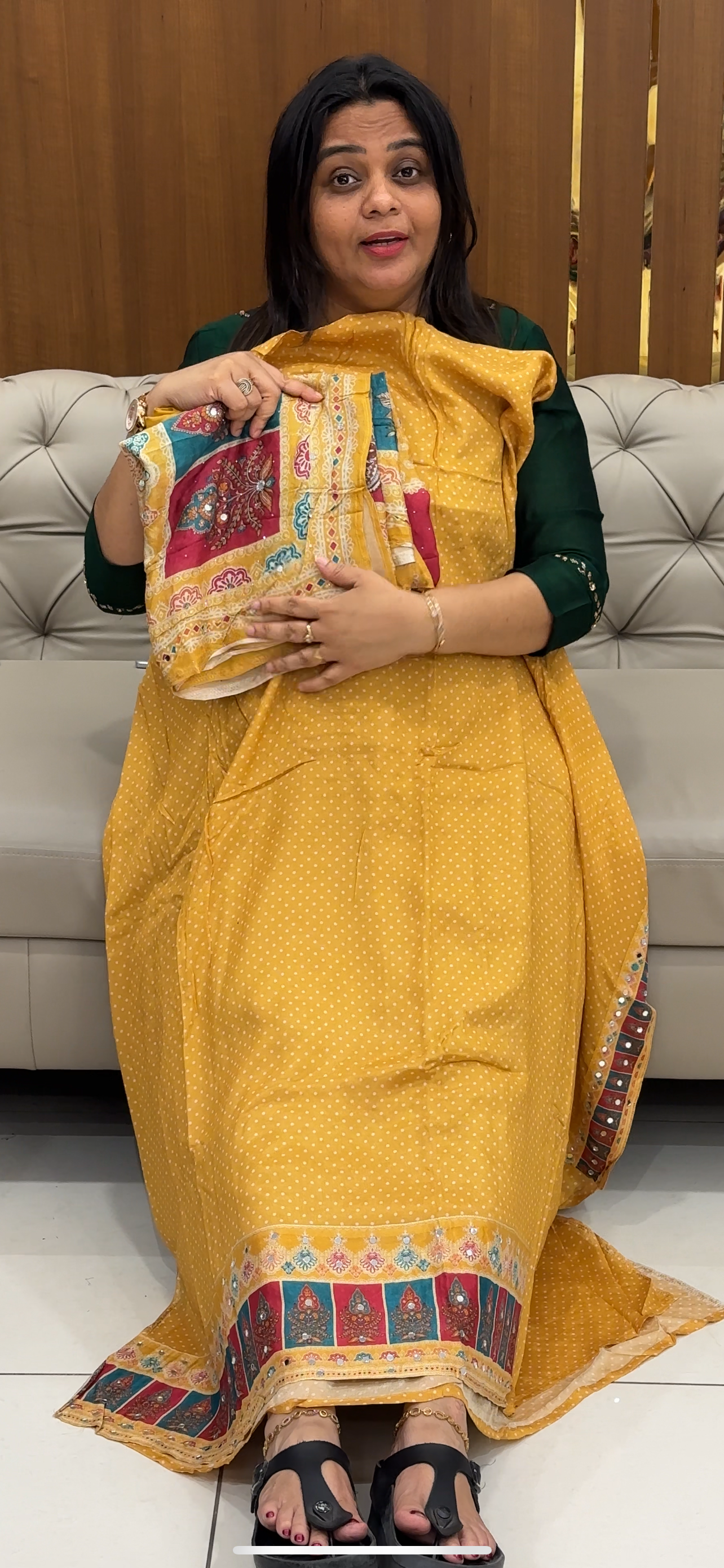 BUDGET BUY UNSTITCHED SALWAR SUITS - IHA 28848