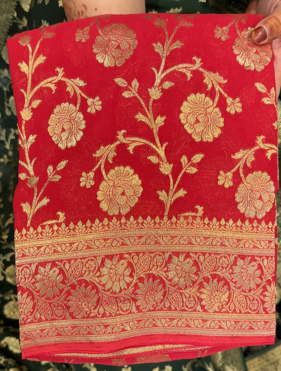 DESIGNER GEORGETTE SAREES - IHA 24004