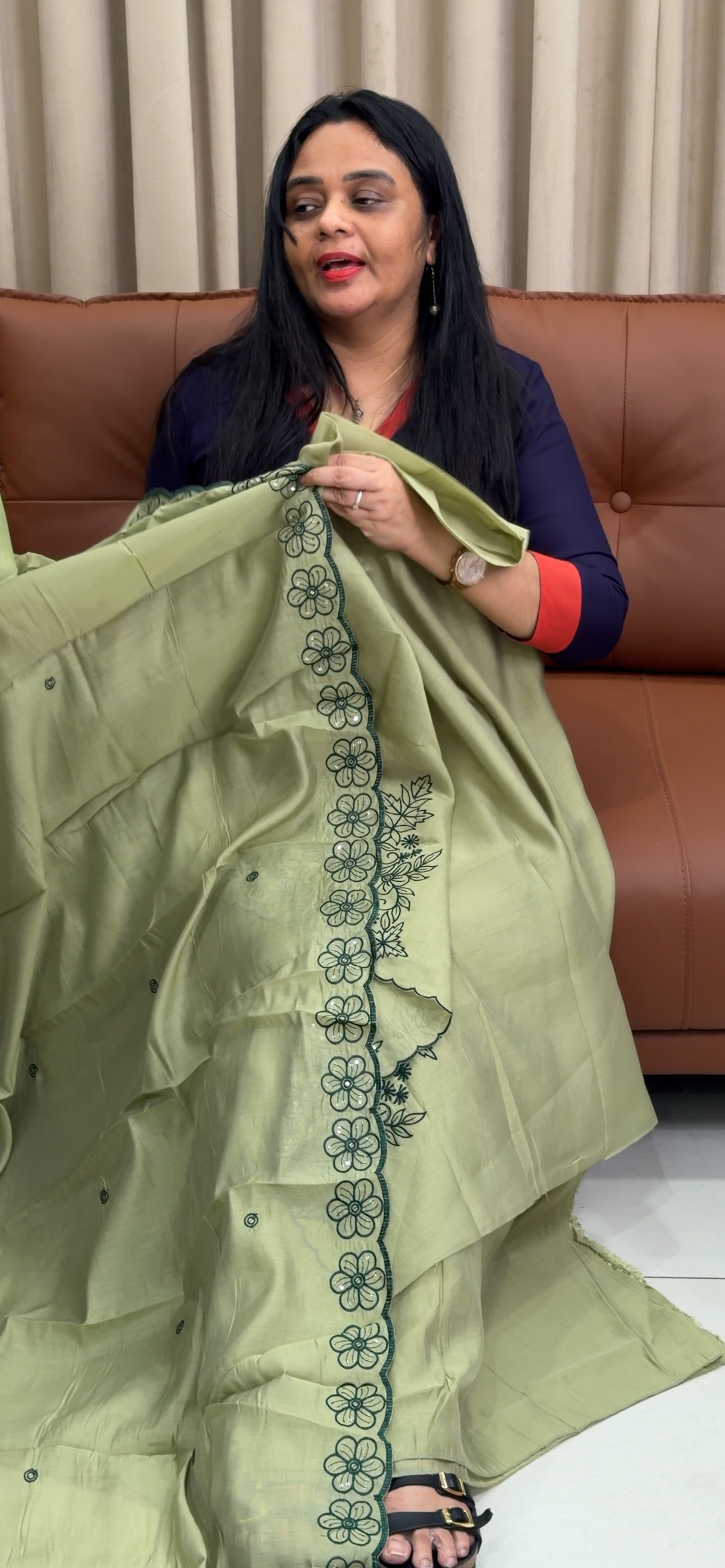 OFFER SALES UNSTITCHED SALWAR SUITS - IHA 35413