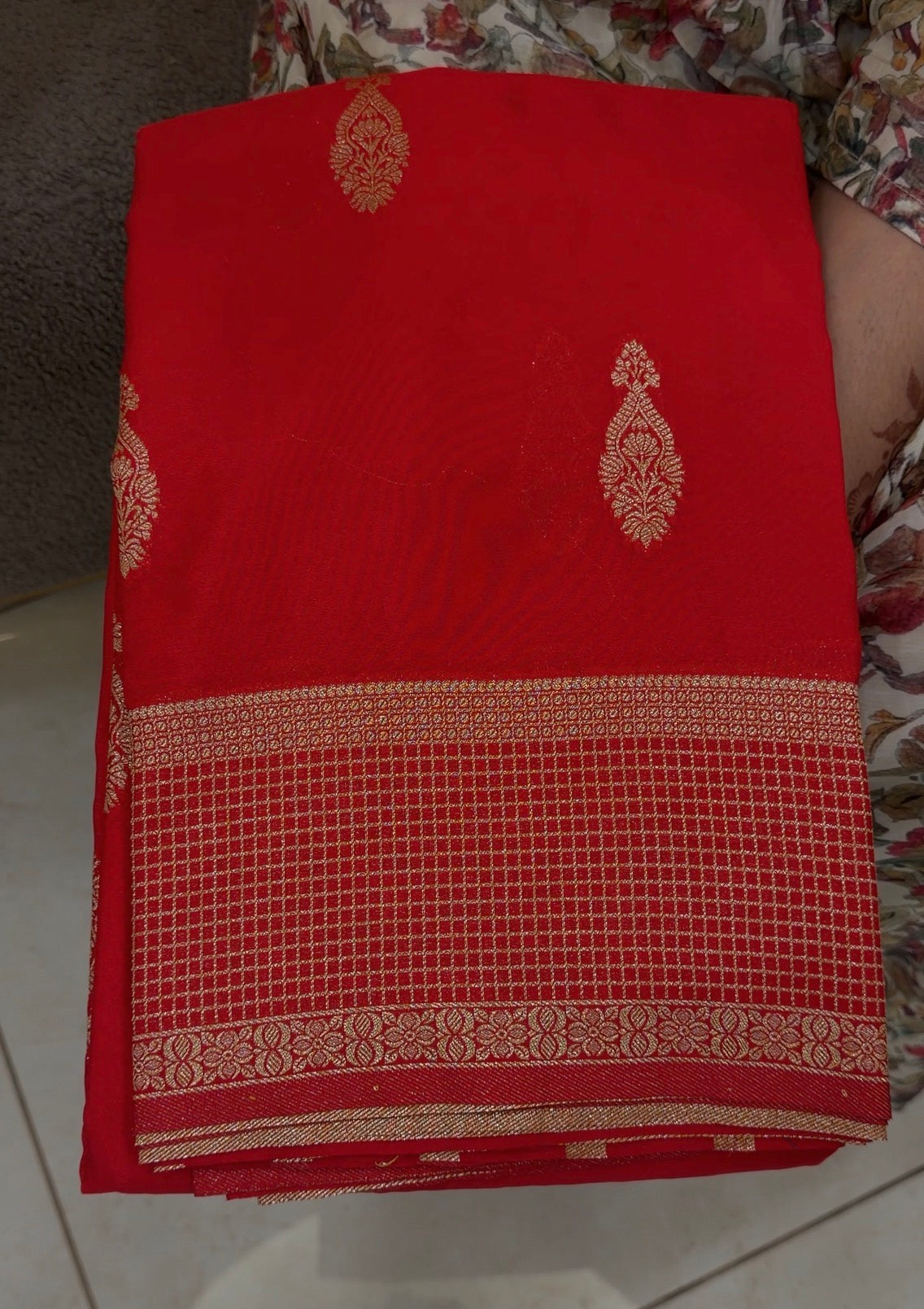 SEMI BANARASI SAREES - IHA 33137