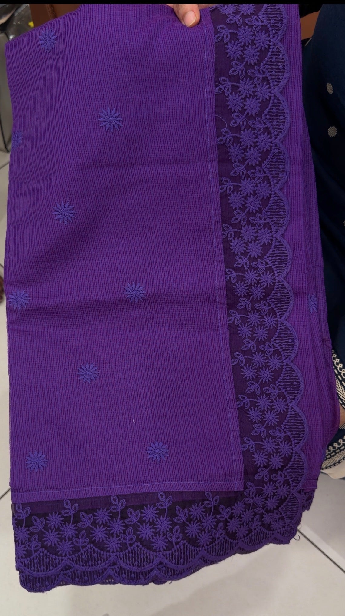NET KOTA SAREES - IHA 34826
