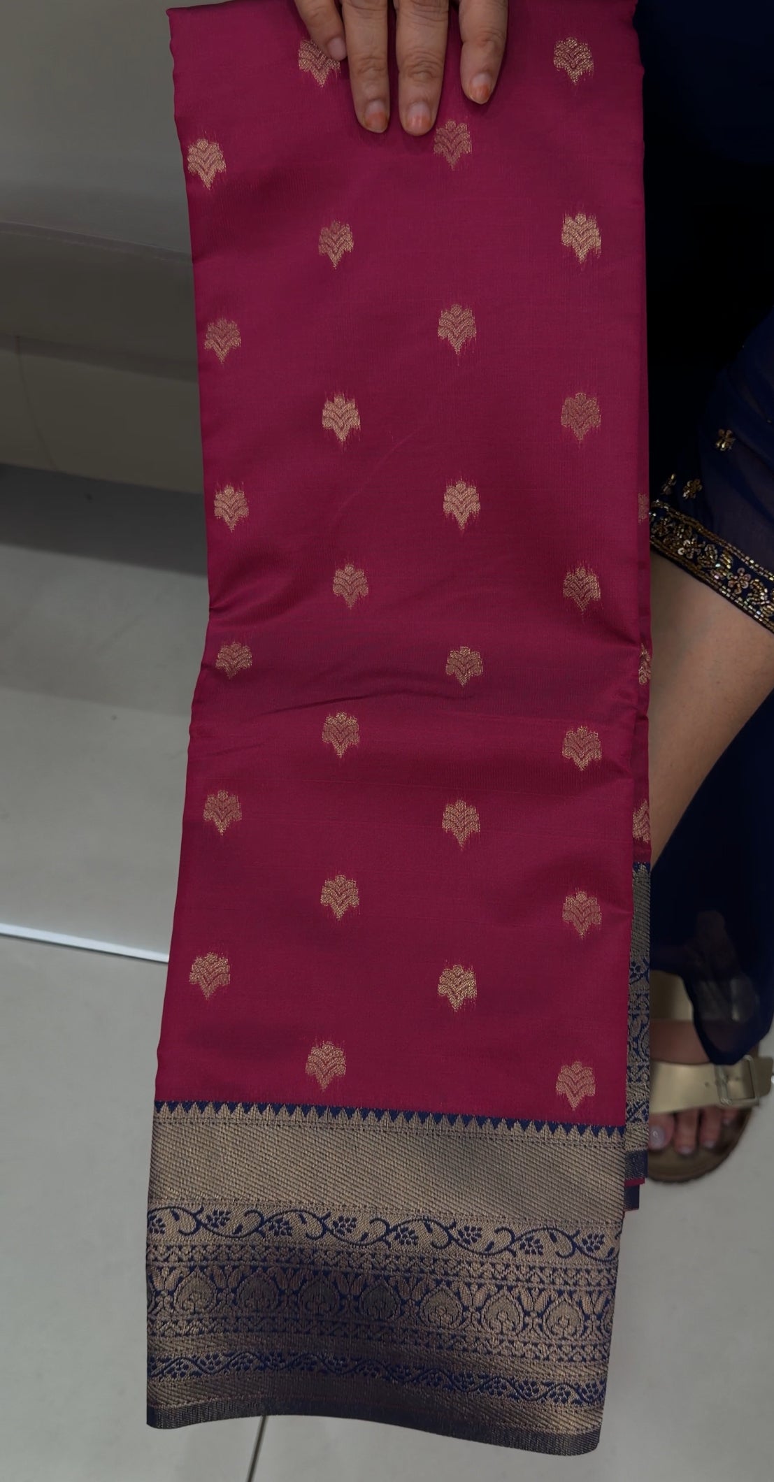 SEMI SILK SAREES - IHA 30836