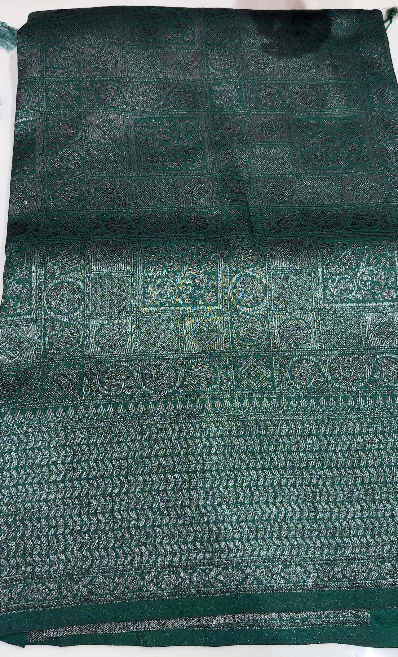 SEMI BANARASI SAREES - IHA 27866