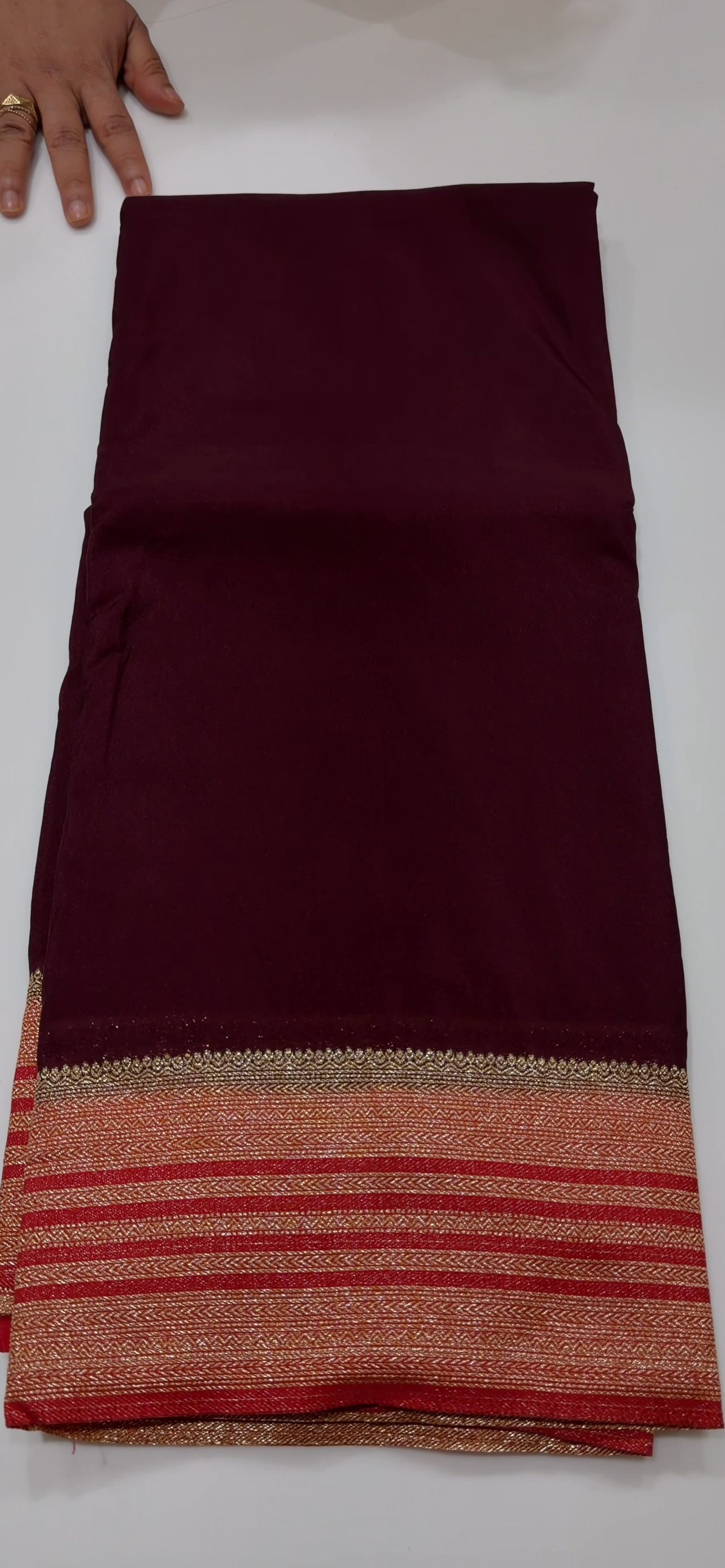 SEMI BANARASI SAREES - IHA 34575