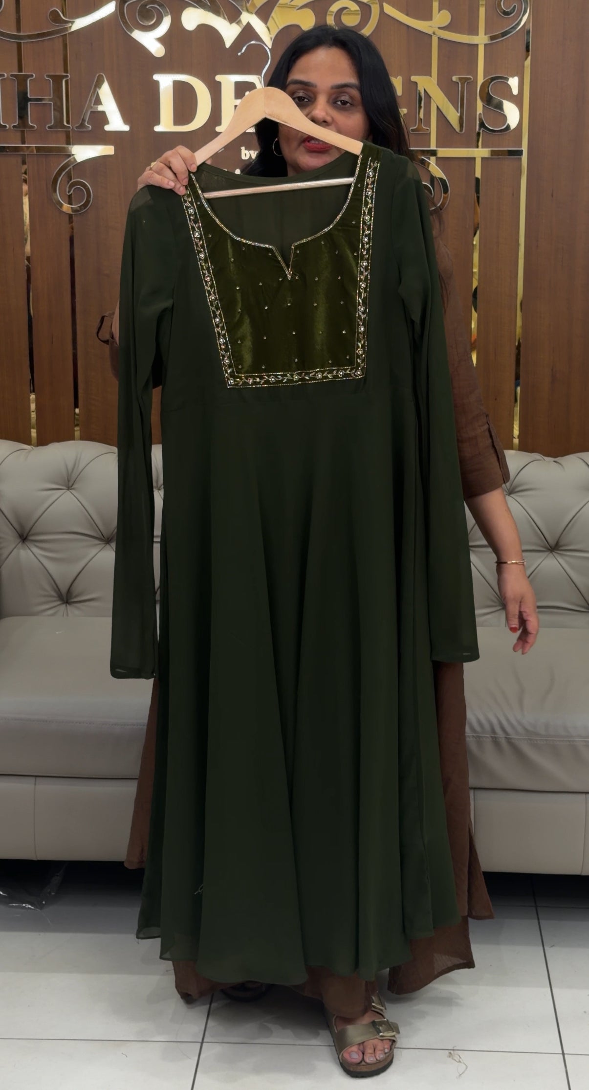 IHA'S IN-HOUSE GEORGETTE TOPS - IHA 30908