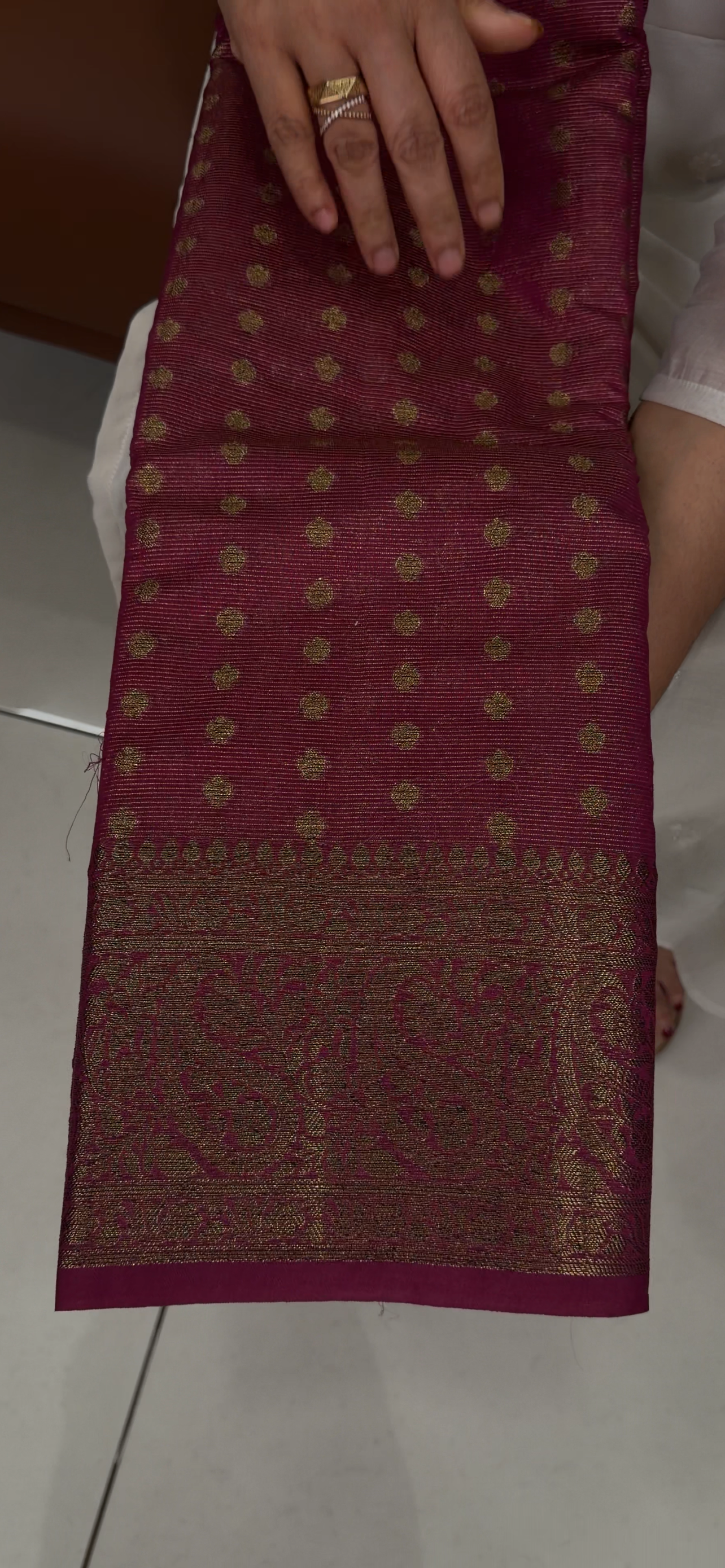 TISSUE BANARSI SAREES - IHA 33333
