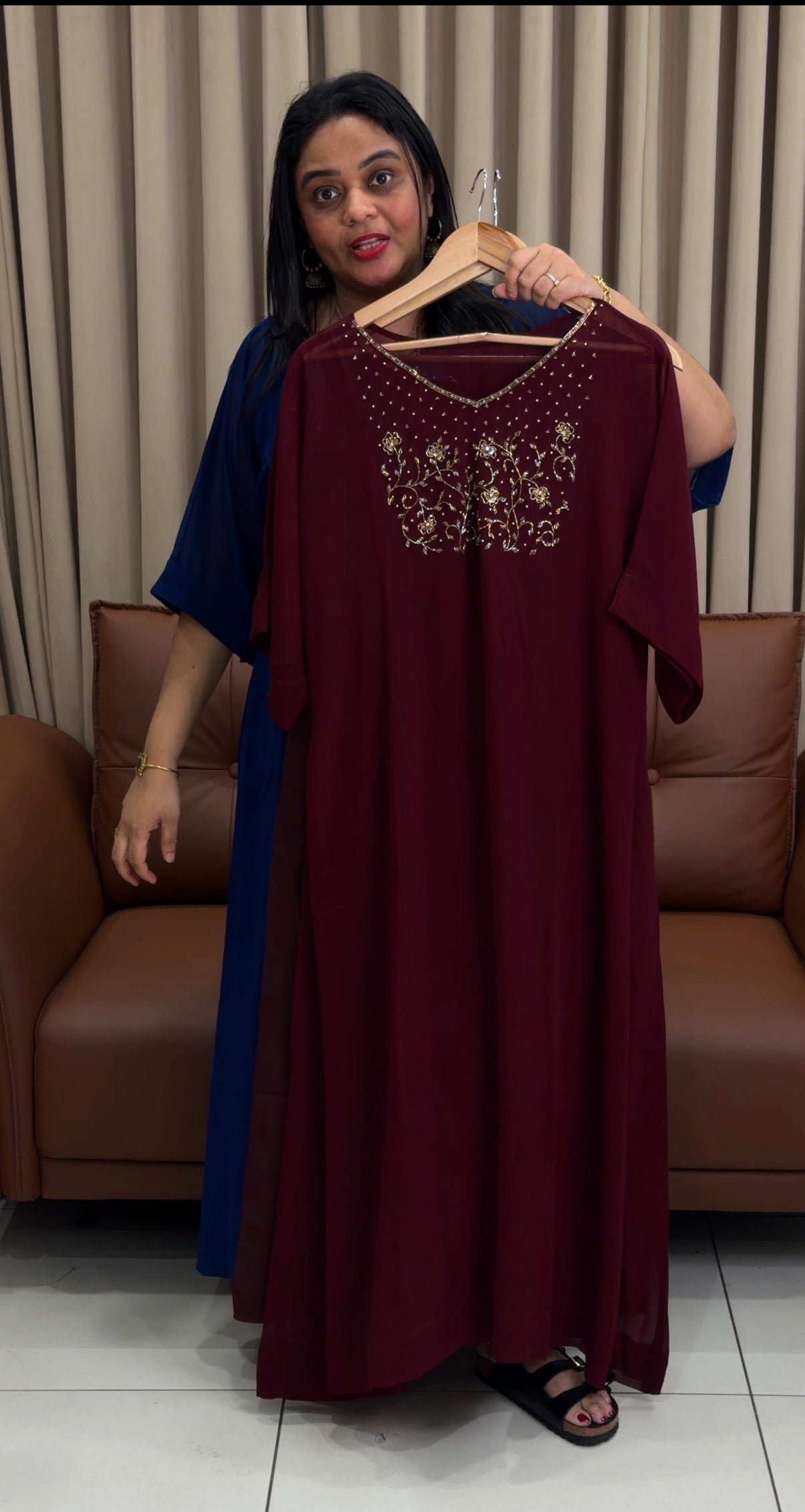 IHA'S IN-HOUSE HAND WORKED TOP -IHA 34078
