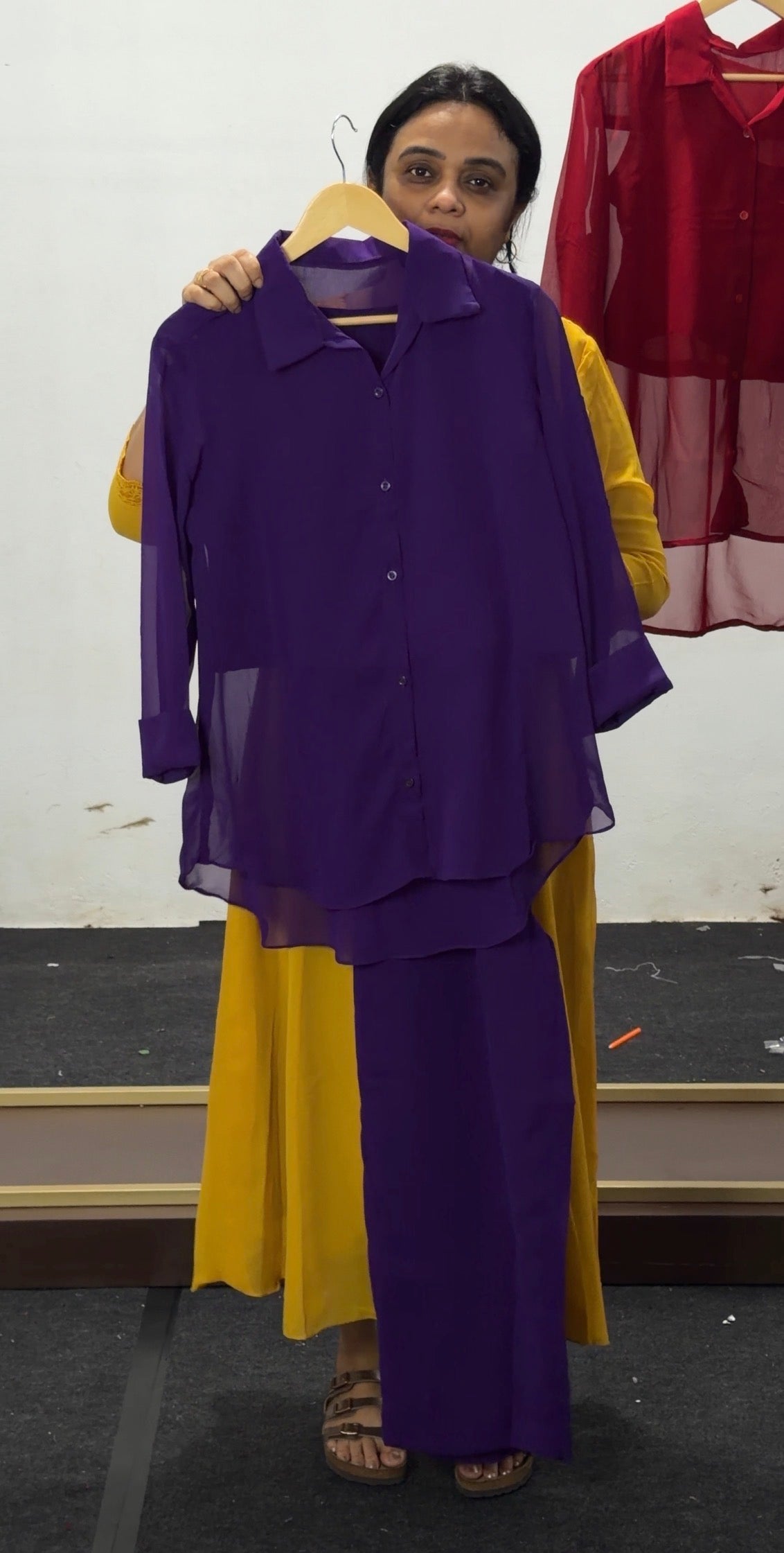 IHA'S IN-HOUSE  SHORT CO-ORDS SETS - IHA 36055