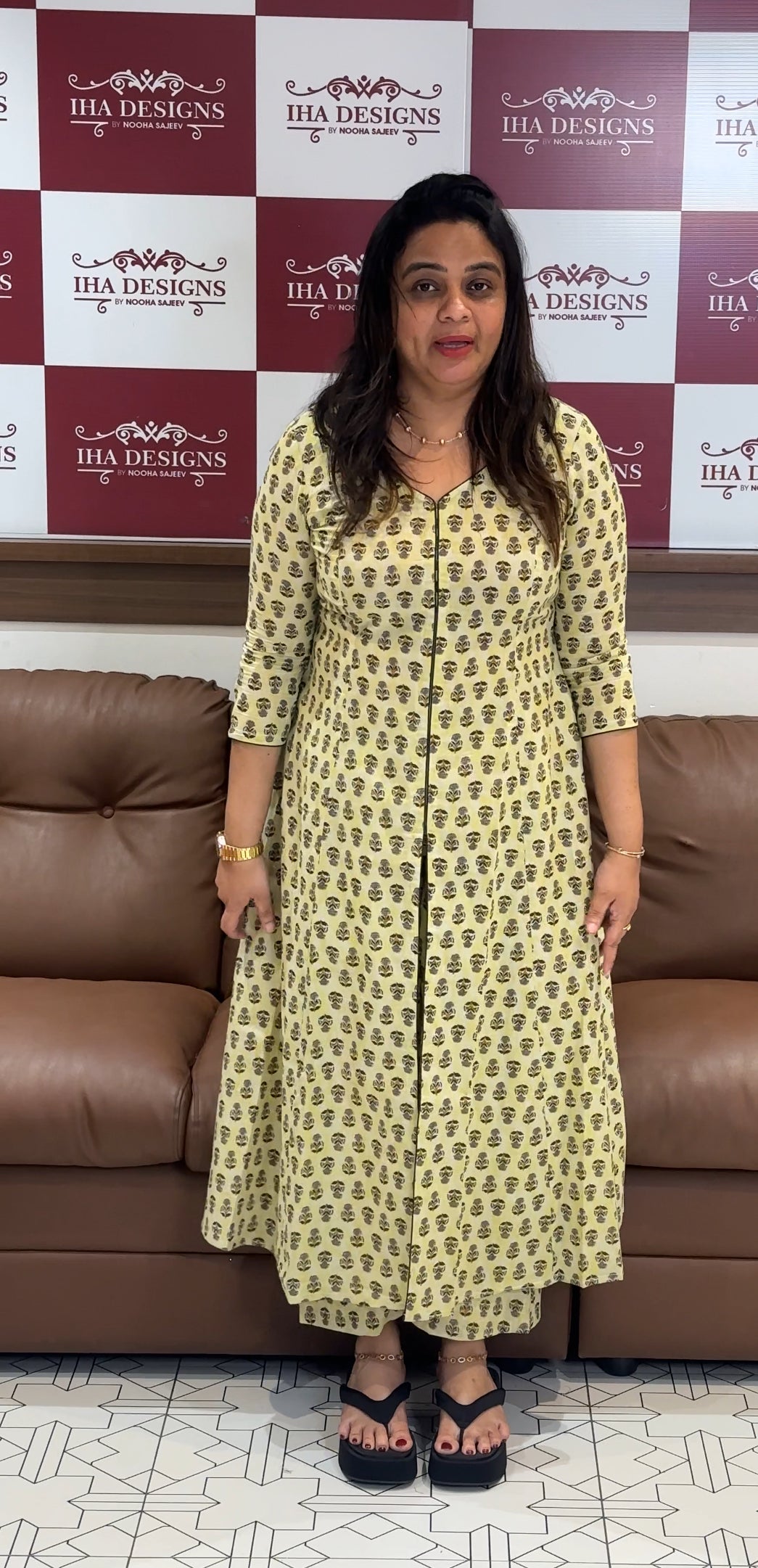 IHA'S IN-HOUSE COTTON PRINTED CO-ORDS SETS - IHA 27863