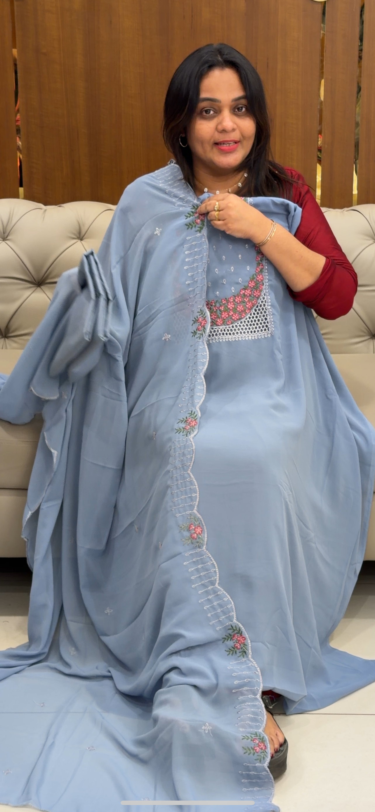 BUDGET BUY UNSTITCHED SALWAR SUITS - IHA 28731