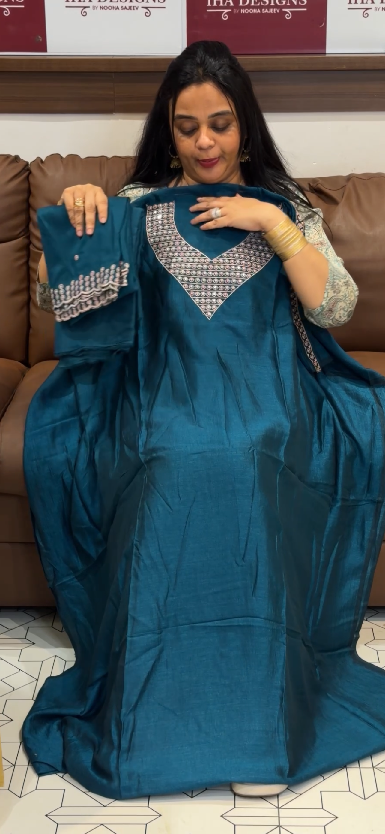 OFFER SALES UNSTITCHED SALWAR SUITS - IHA 34997