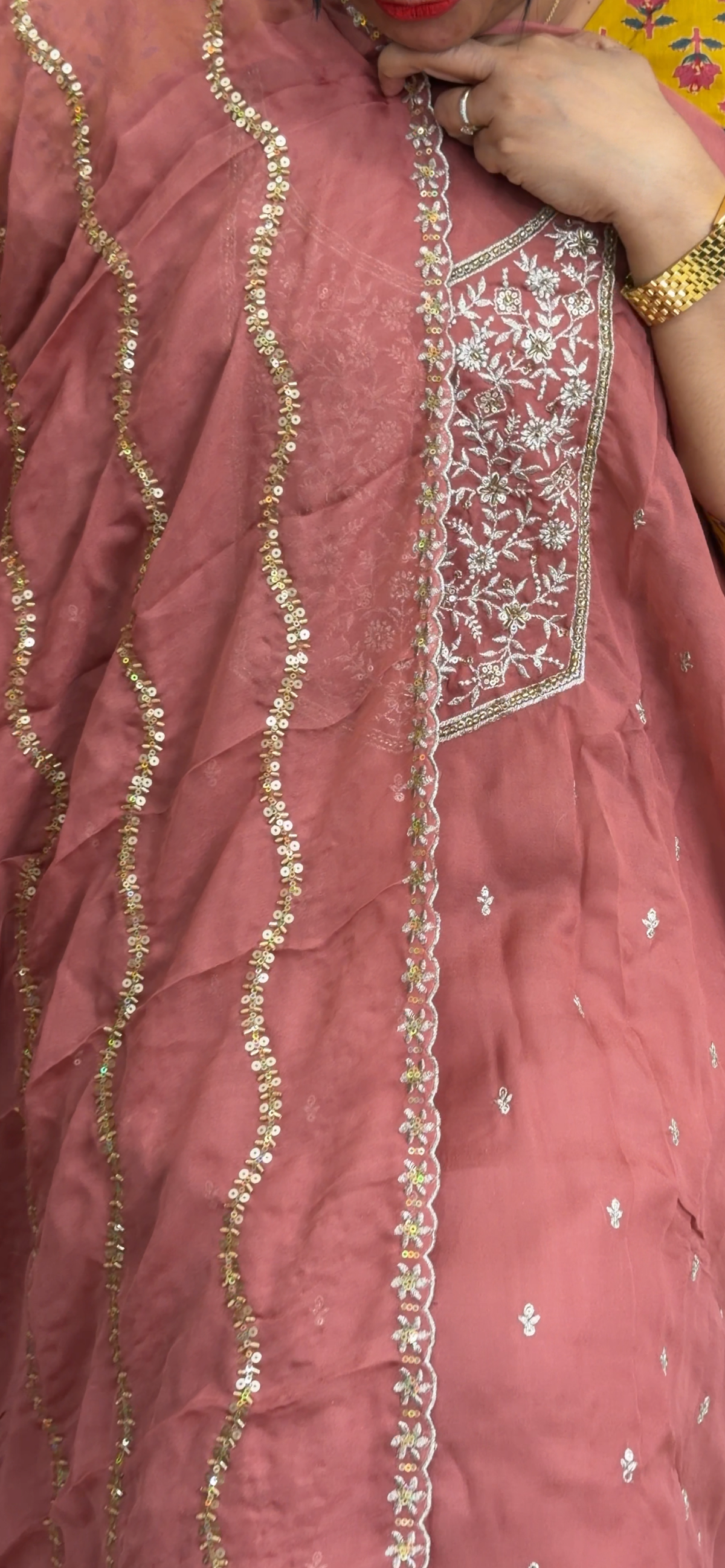 OFFET SALES UNSTITCHED SALWAR SUITS - IHA 35437