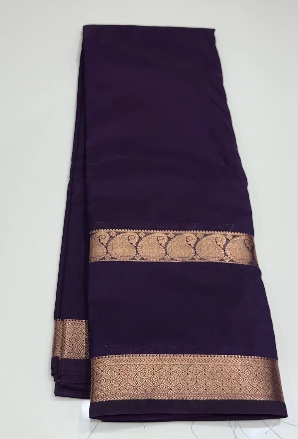 SEMI CRAPE SAREES - IHA 18672