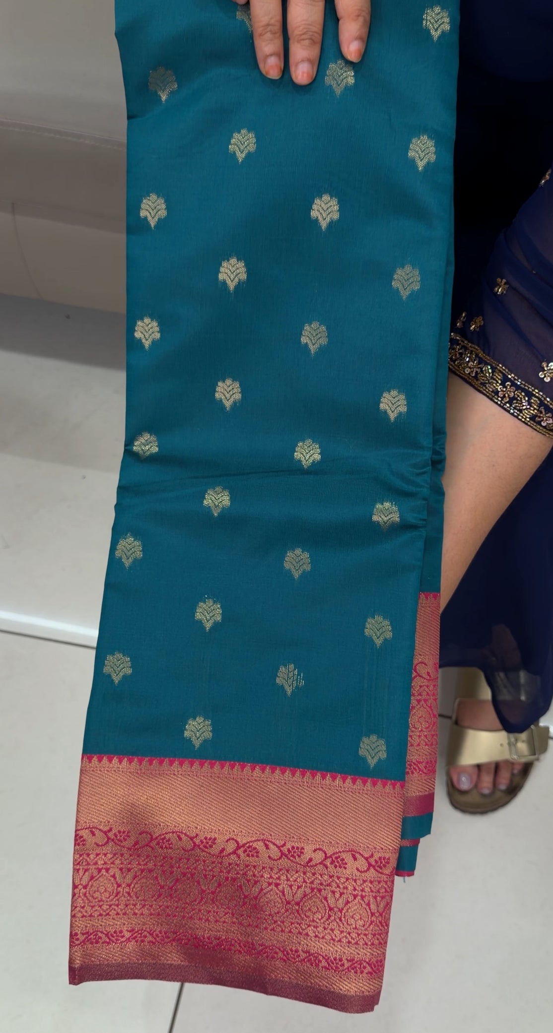 SEMI SILK SAREES - IHA 30836