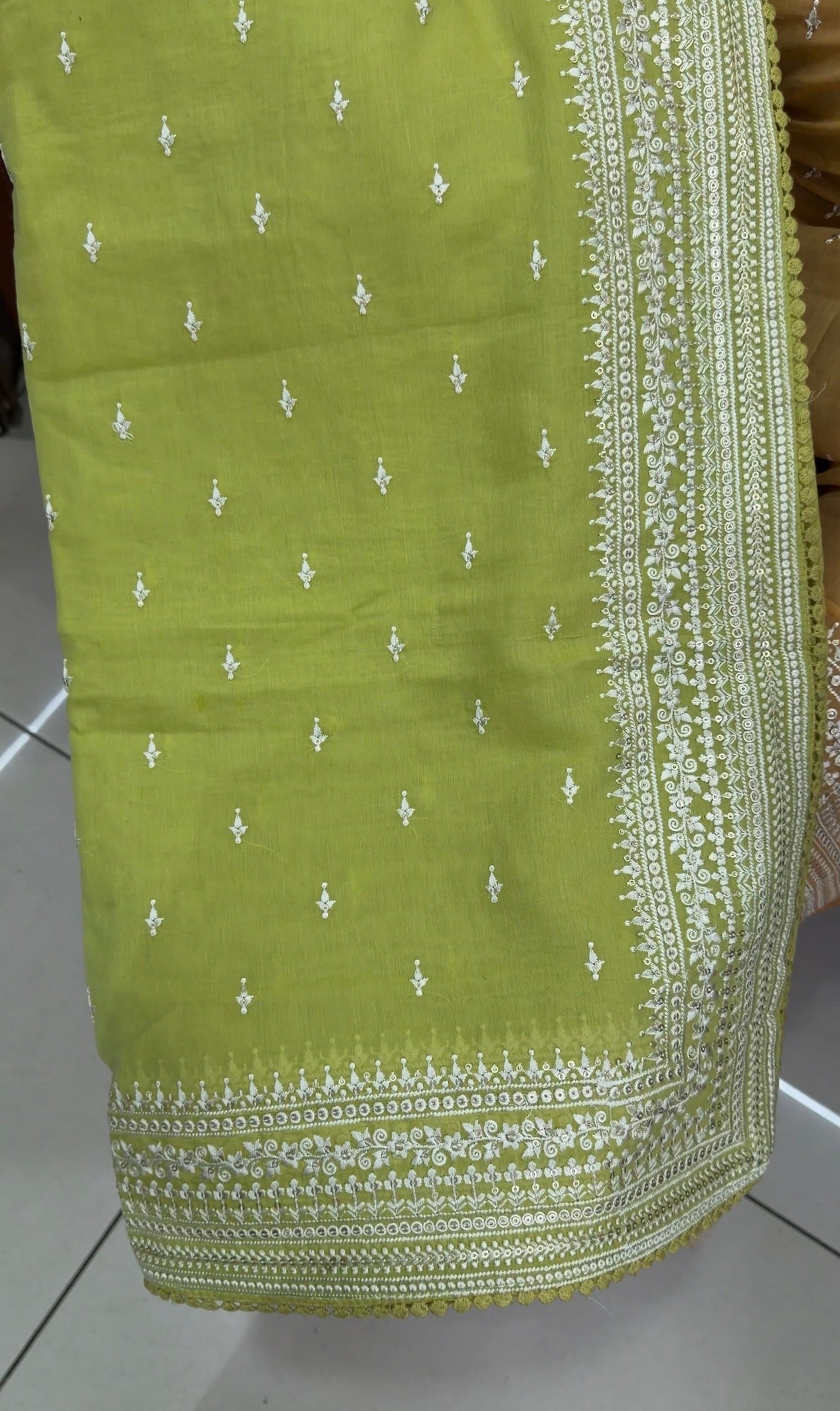 MALAI CHANDERI SAREES - IHA 34590