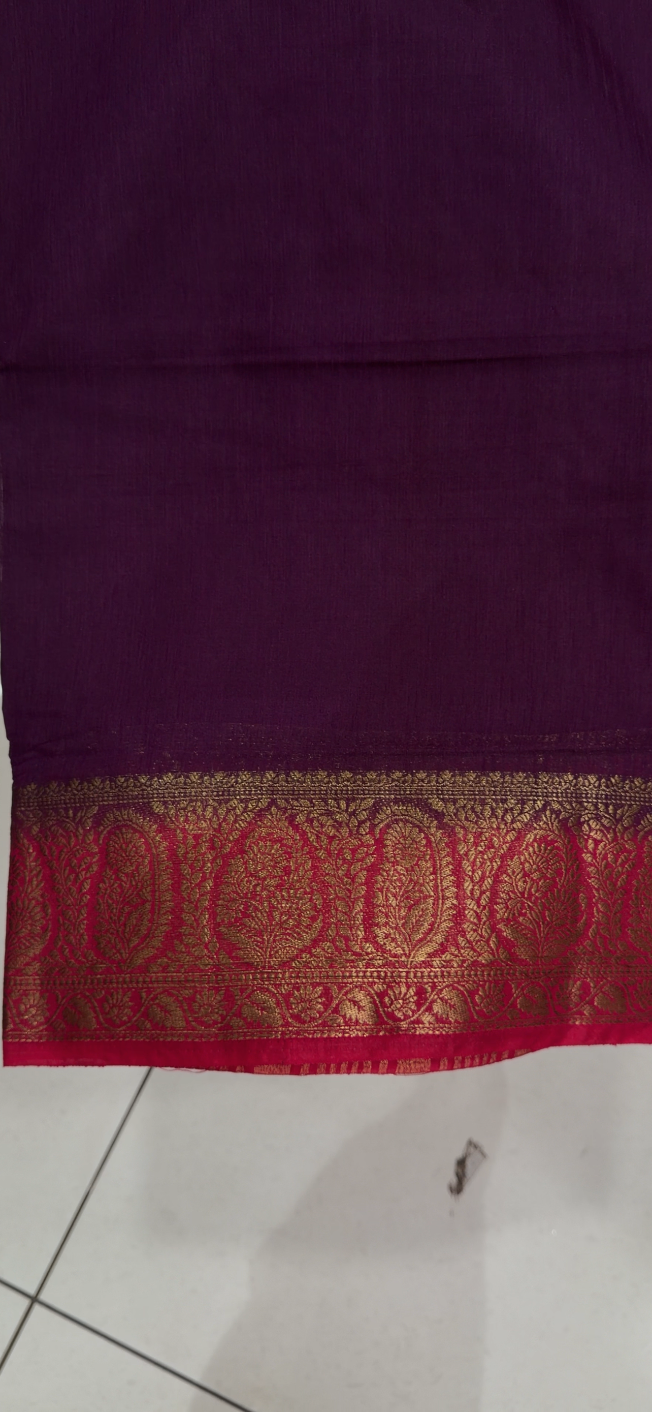 SEMI JUTE BANARASI SAREES - IHA 34937