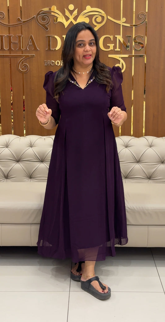 IHA'S IN-HOUSE HAND WORKED ALINE TOPS - IHA 28228