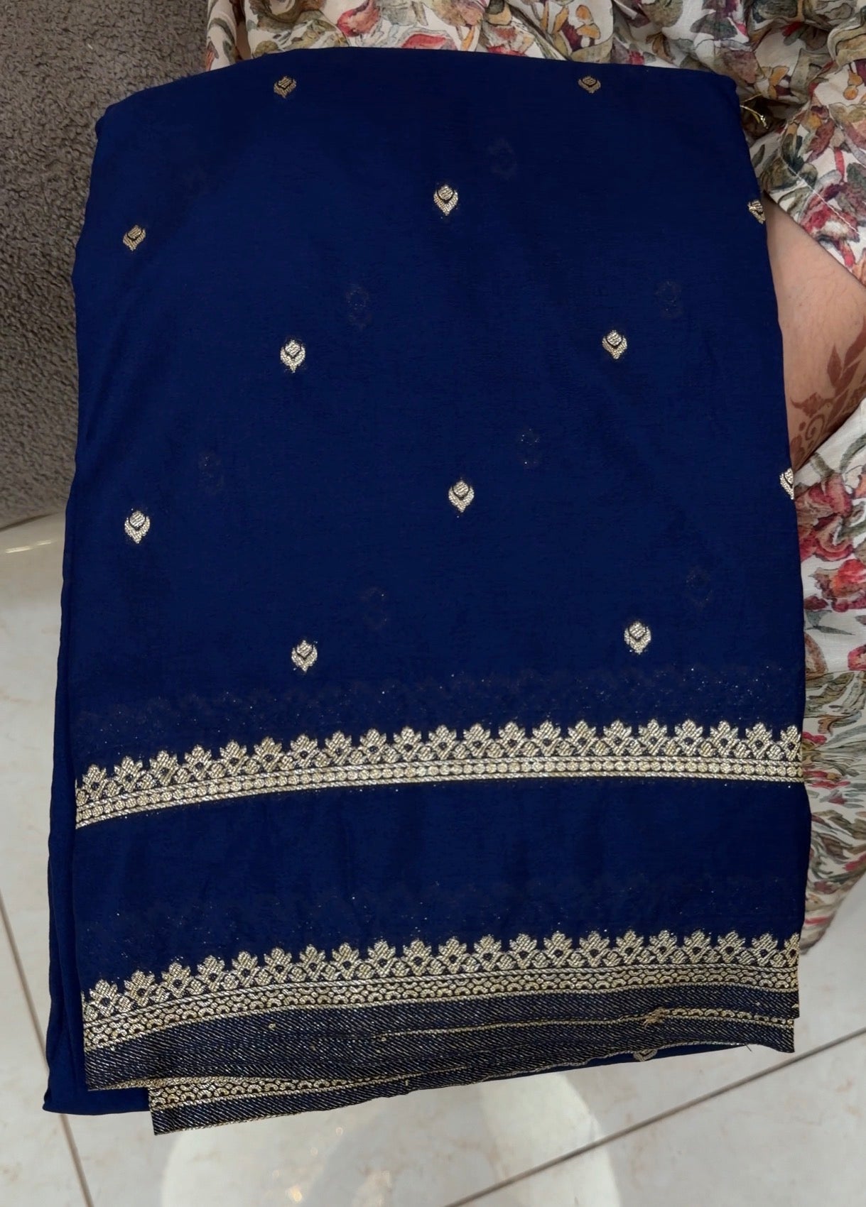 SEMI BANARASI SAREES - IHA 33135