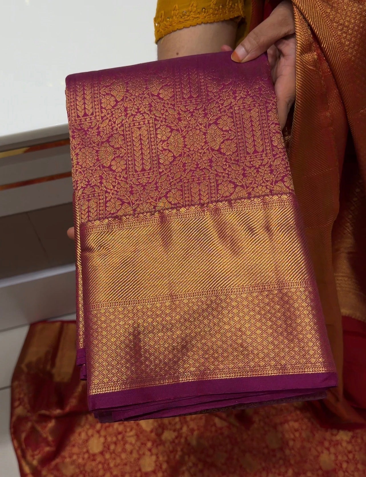 DESIGNER TISSUE KANCHIPURAM SAREES - IHA 34473