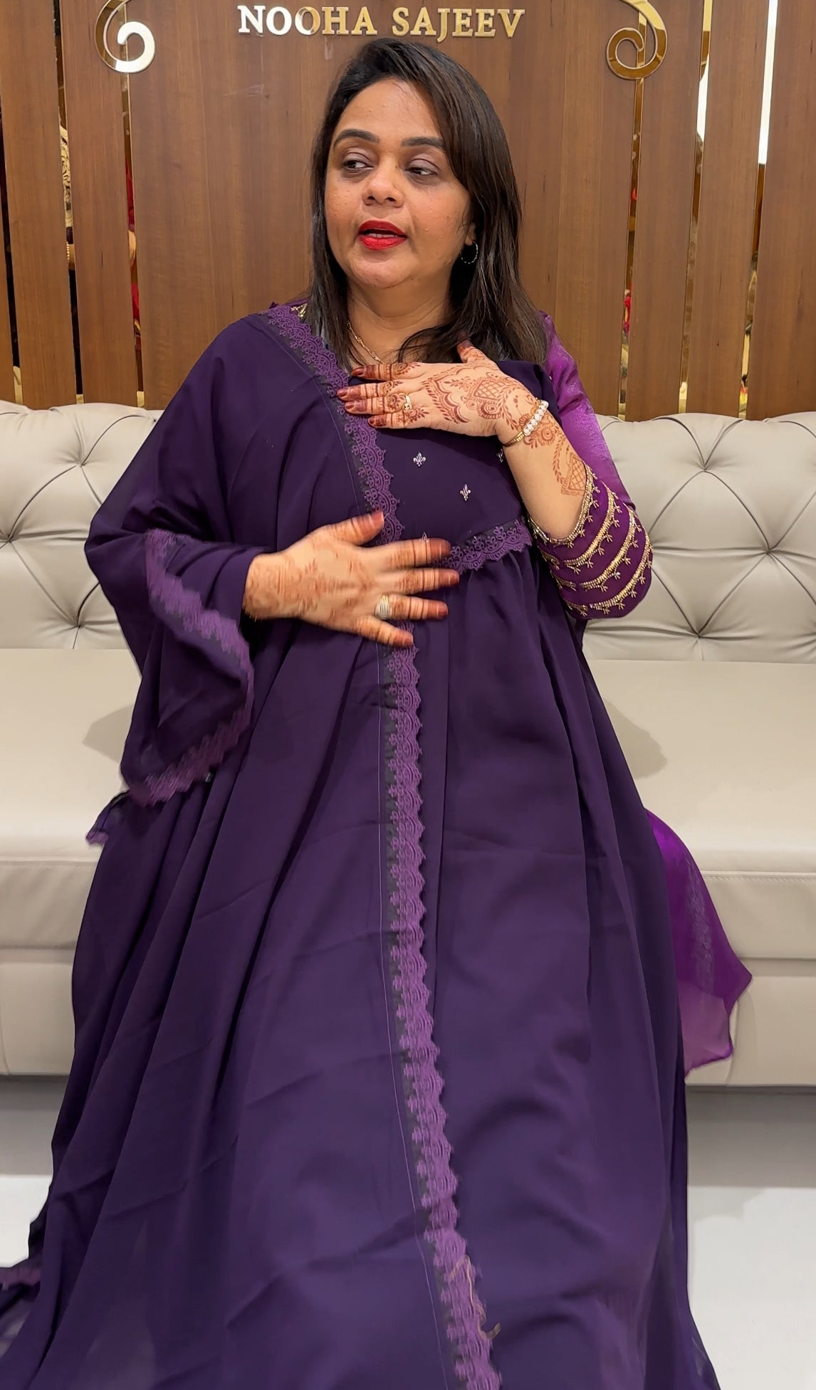 DESIGNER UNSTITCHED SALWAR SUITS - IHA 23689