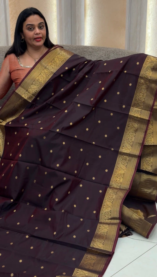 FORWARD SEMI BANARASI SAREES - IHA 33220