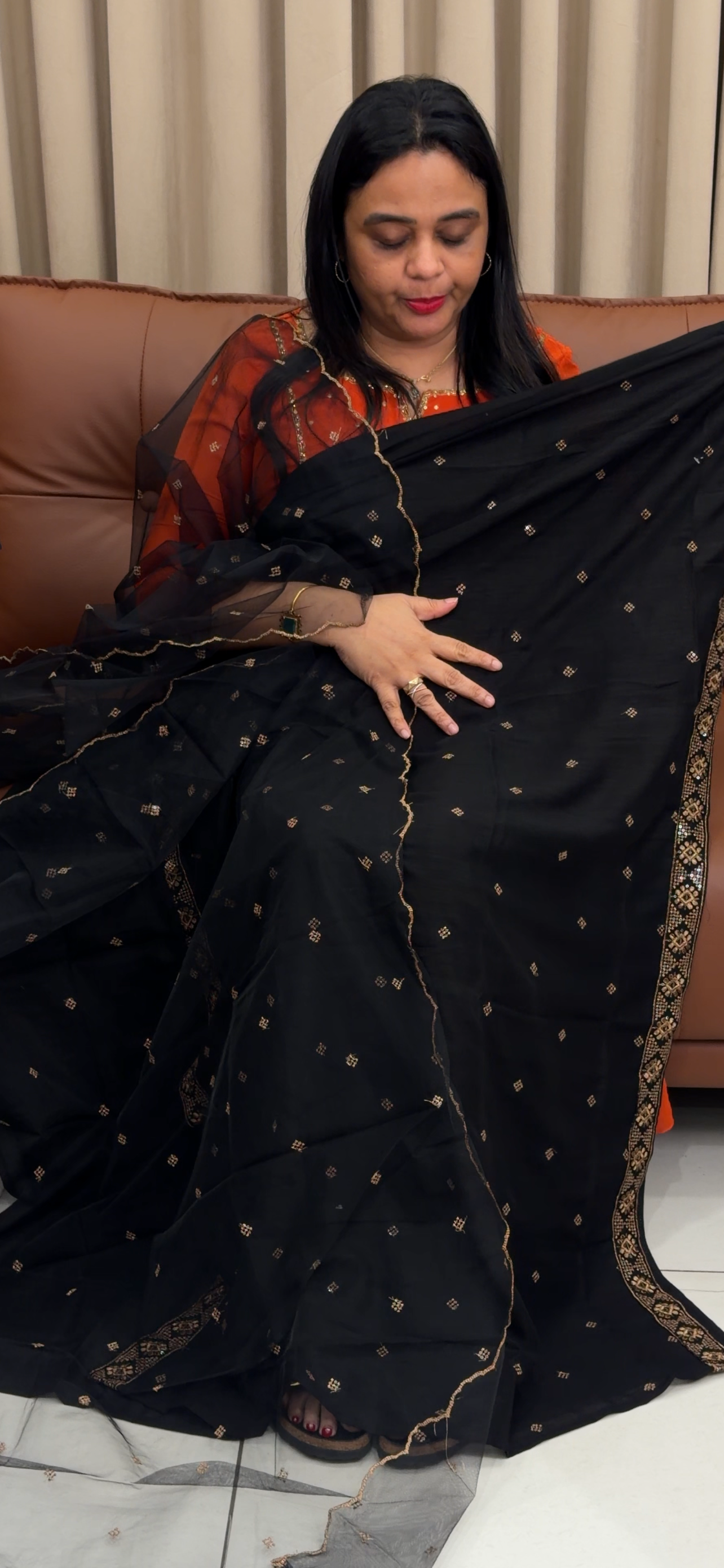 SEMI RAW SILK UNSTITCHED SALWAR SUITS - IHA 34272