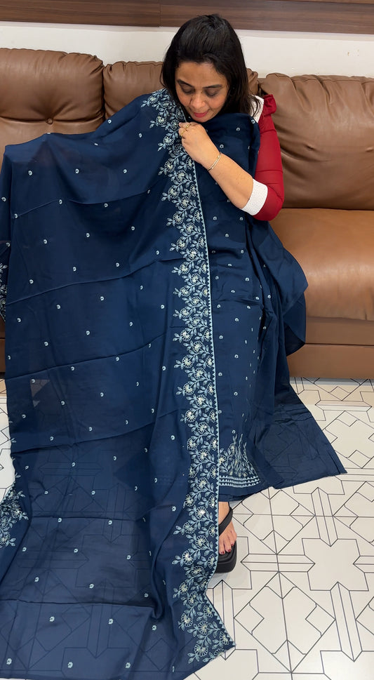 CHINON UNSTITCHED SALWAR SUIST - IHA 27878