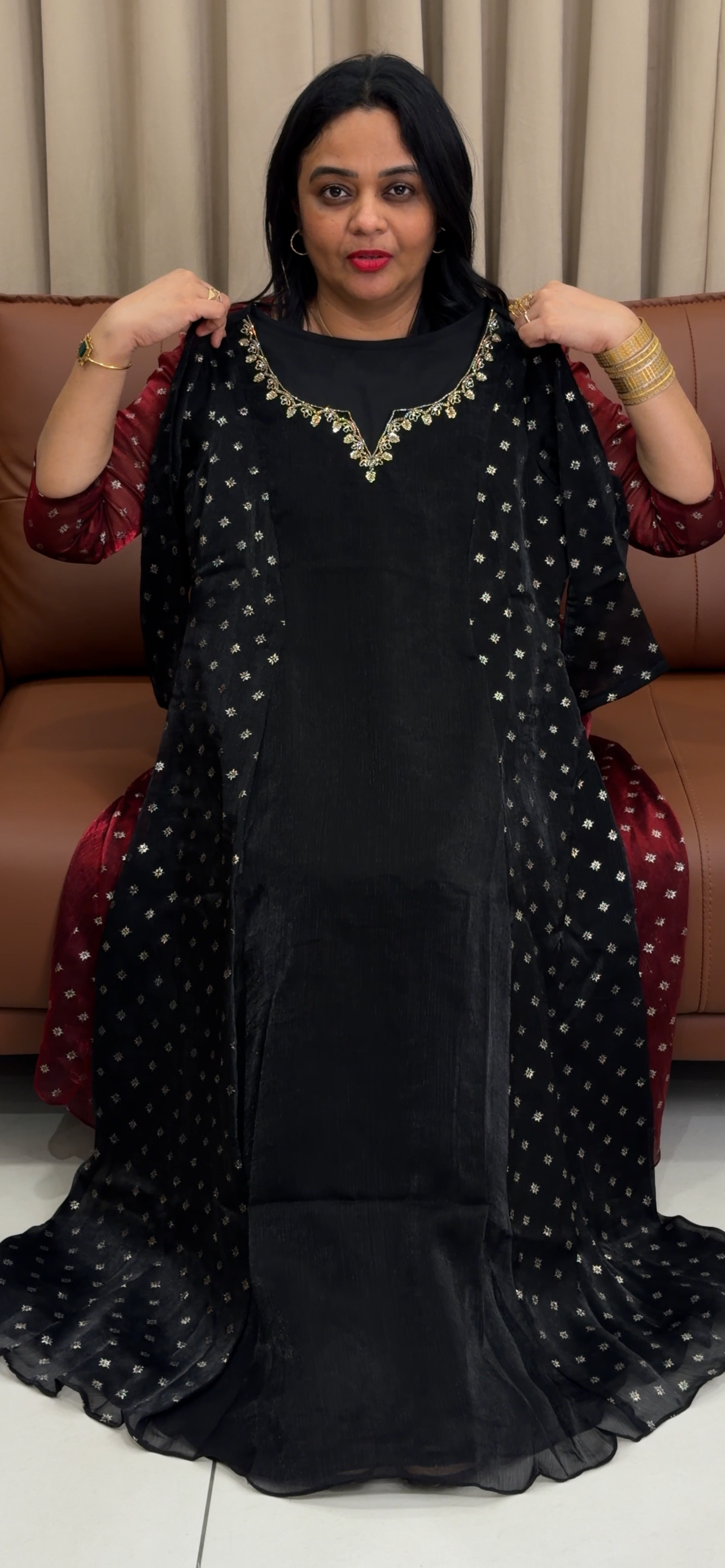 IHA'S IN-HOUSE CRUSHED FENDI ALINE TOPS - IHA 34026