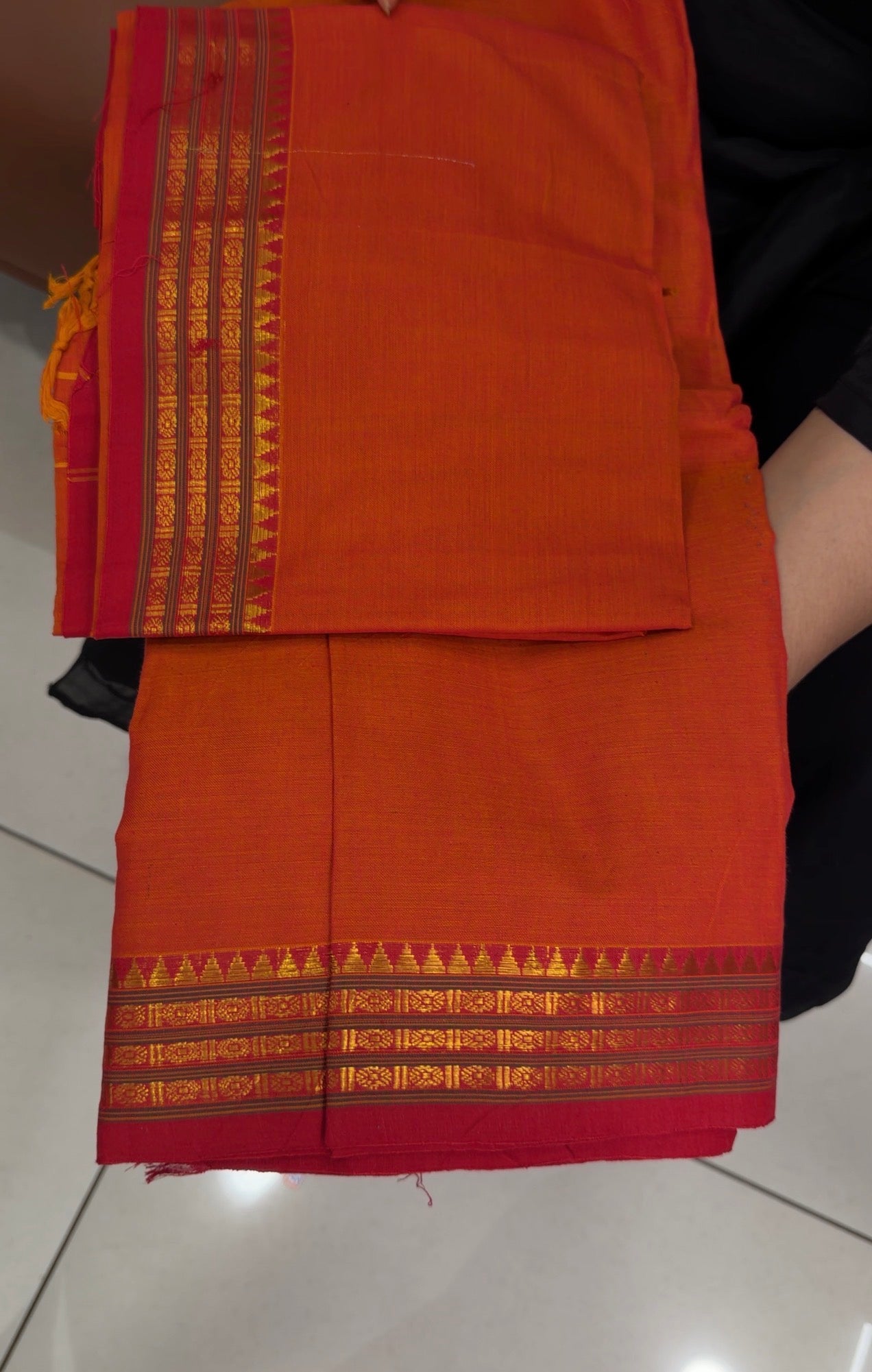 HANDLOOM COTTON UNSTITCHED SALWAR SUITS - IHA 33763