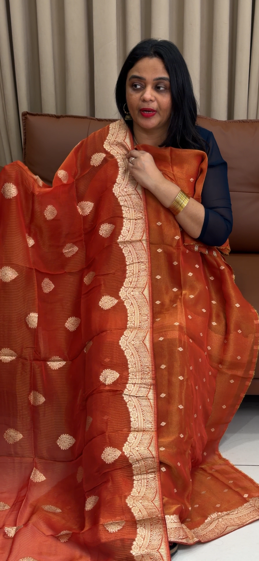 BANARASI UNSTITCHED SALWAR SUITS - IHA 34142