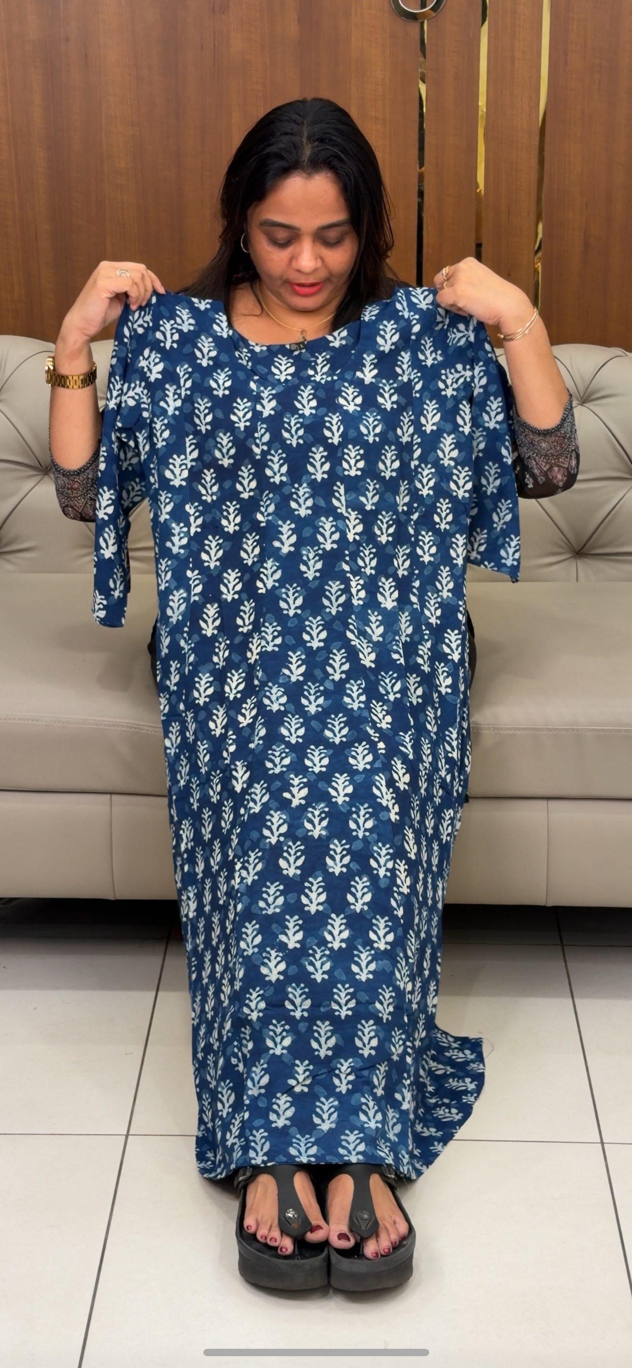 PRINTED COTTON TOPS - IHA 28988