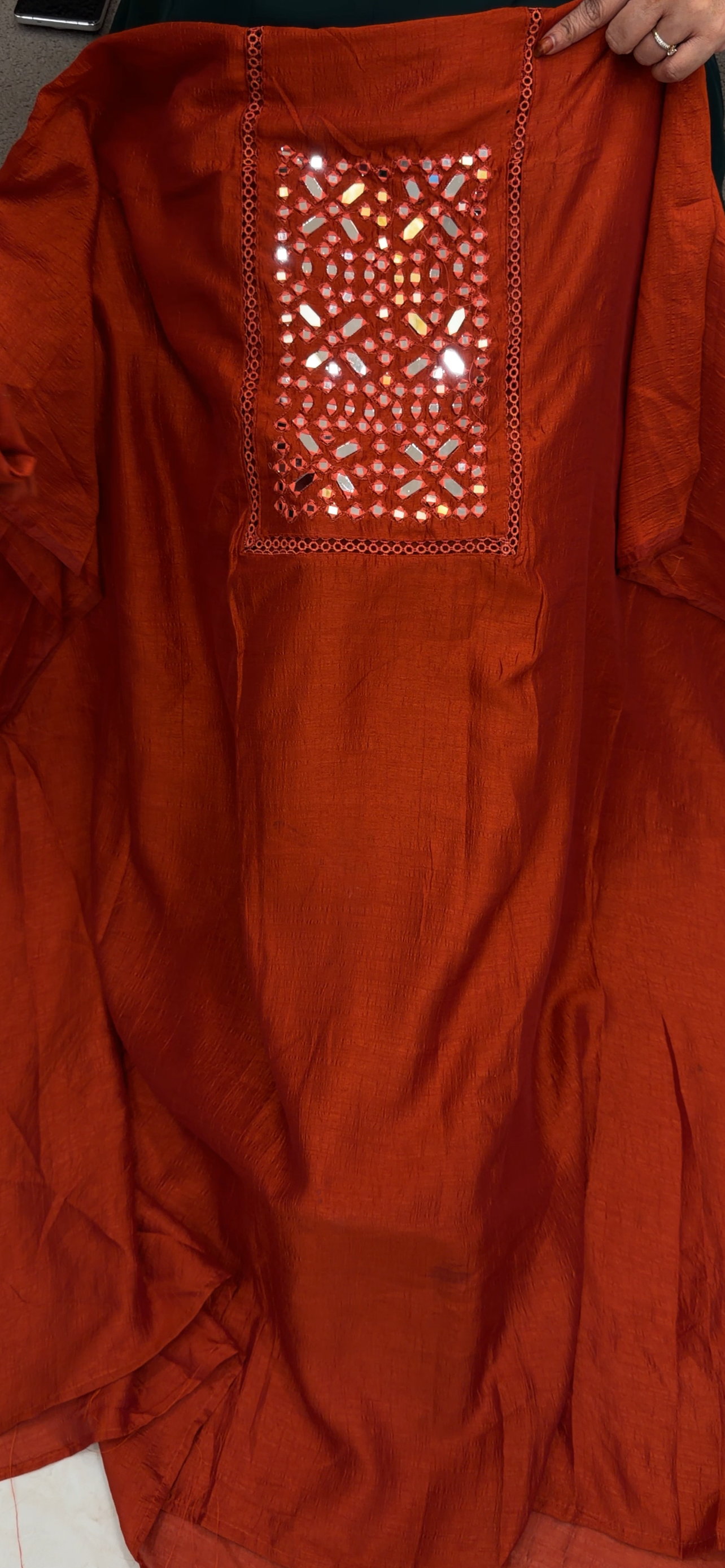SEMI RAW SILK UNSTITCHED SALWAR SUITS - IHA 33241