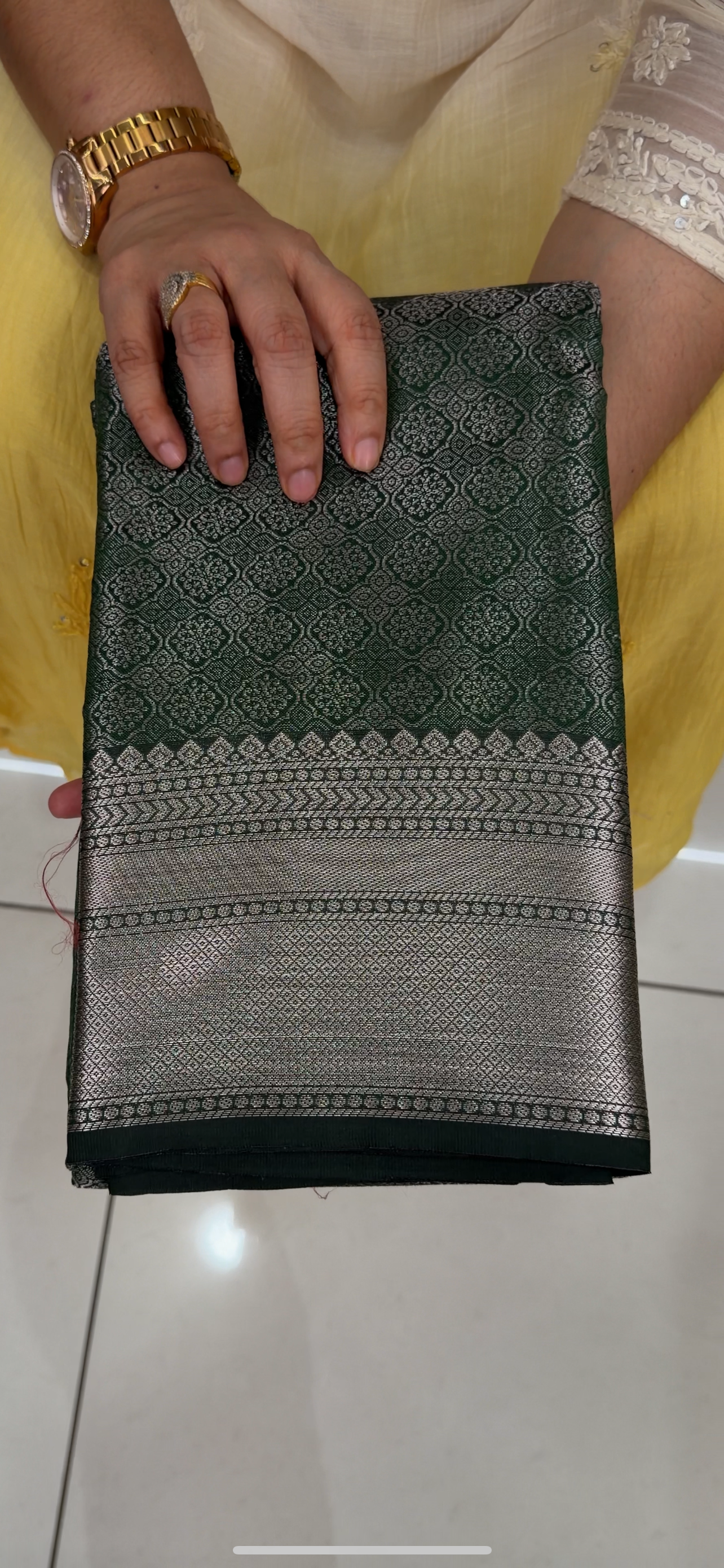 SEMI BROCADE SAREES - IHA 29227