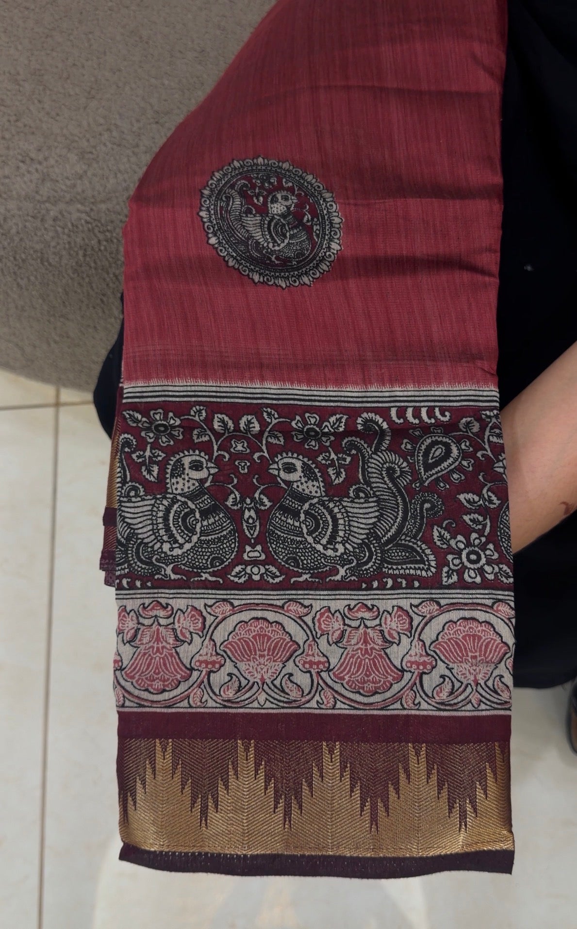 MODAL CHANDERI SAREES - IHA 33074