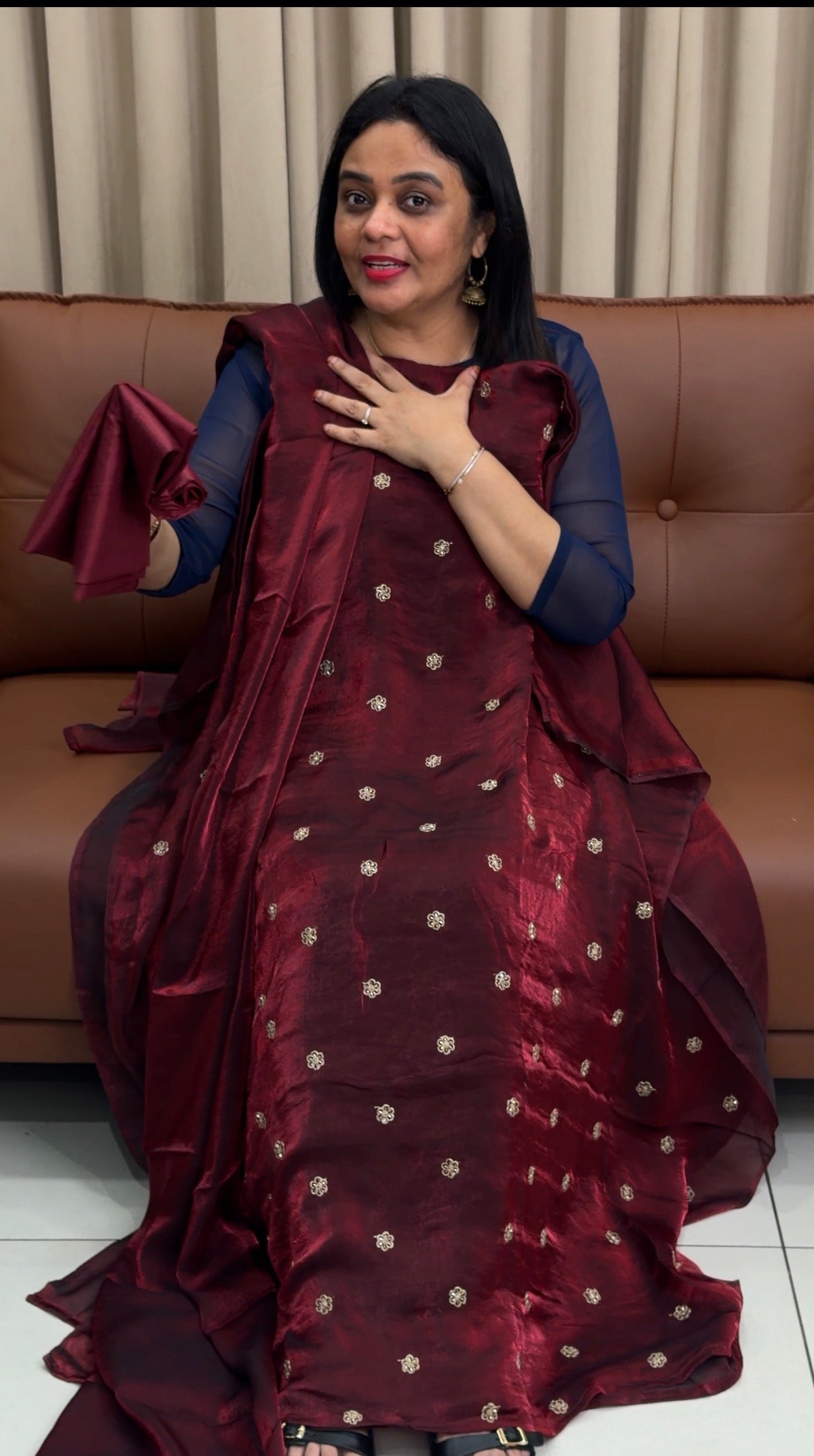 UNSTITCHED UNSTITCHED SALWAR SUITS - IHA 33963