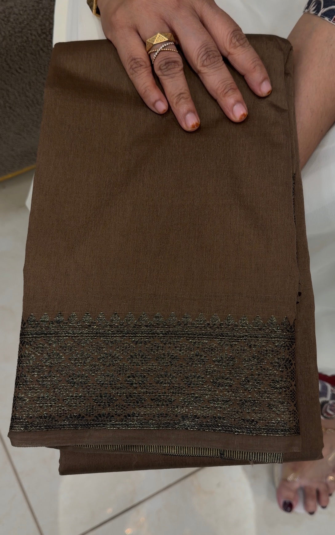 SEMI BANARASI SAREES - IHA 32900