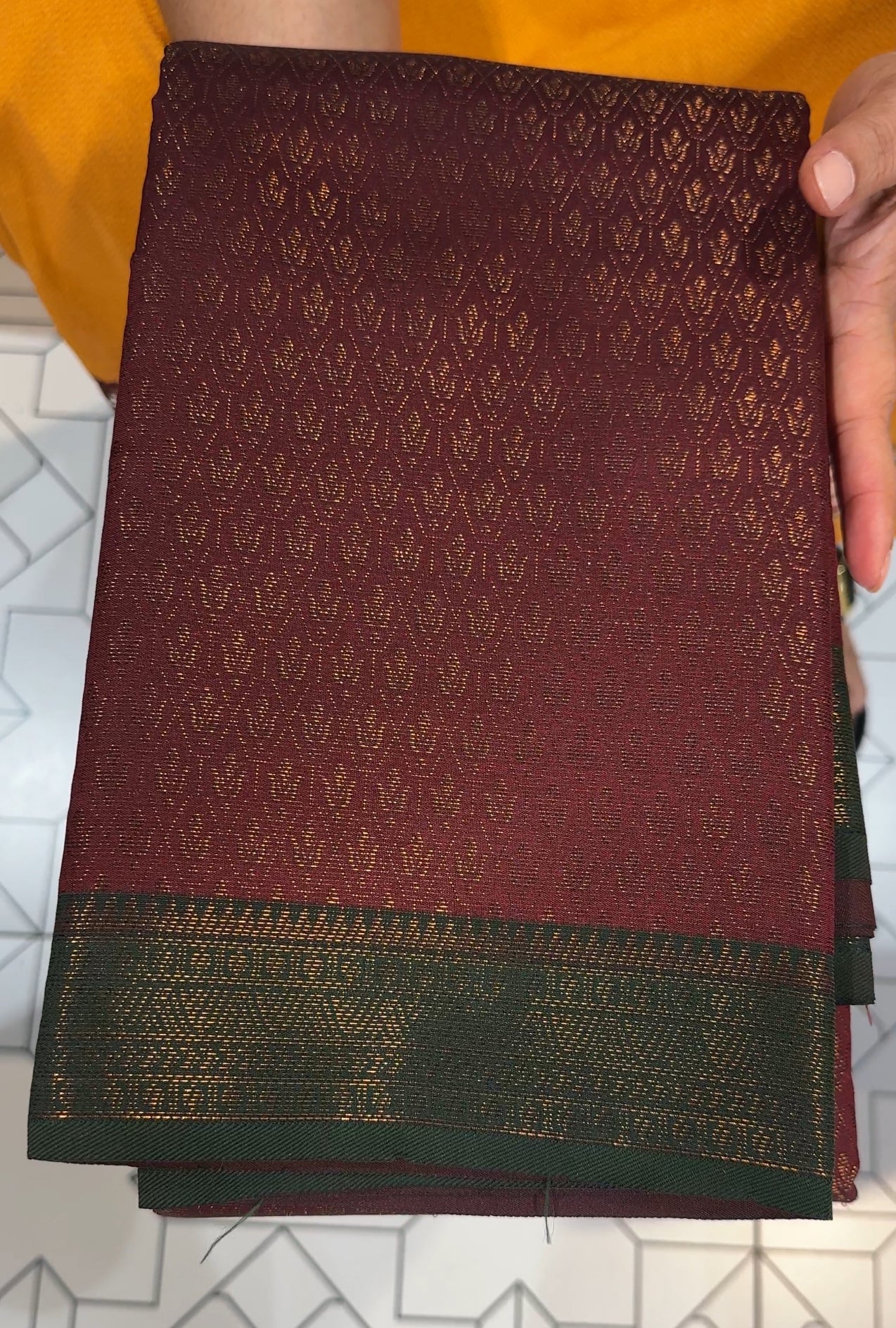 SEMI SILK SAREES - IHA 19961