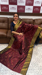 BUDGET BUY SEMI KANCHIPURAM SAREE - IHA 16348