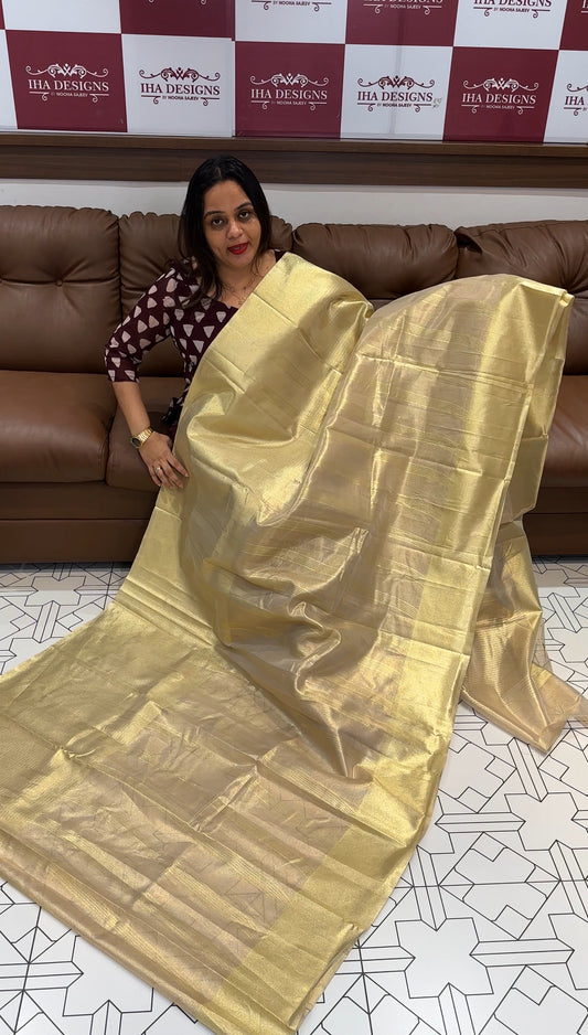 BUDGET BUY TISSUE SAREE - IHA 16345