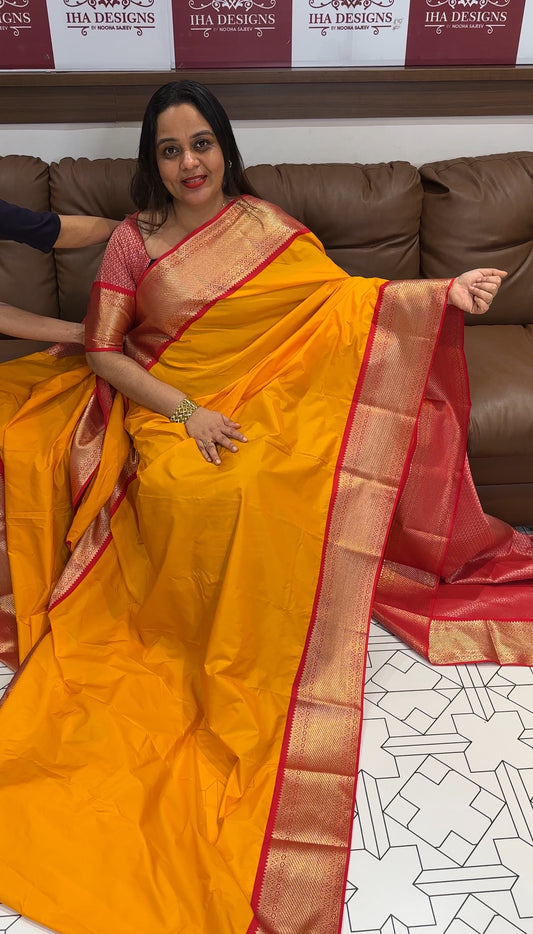 SEMI SILK SAREES - IHA 18987