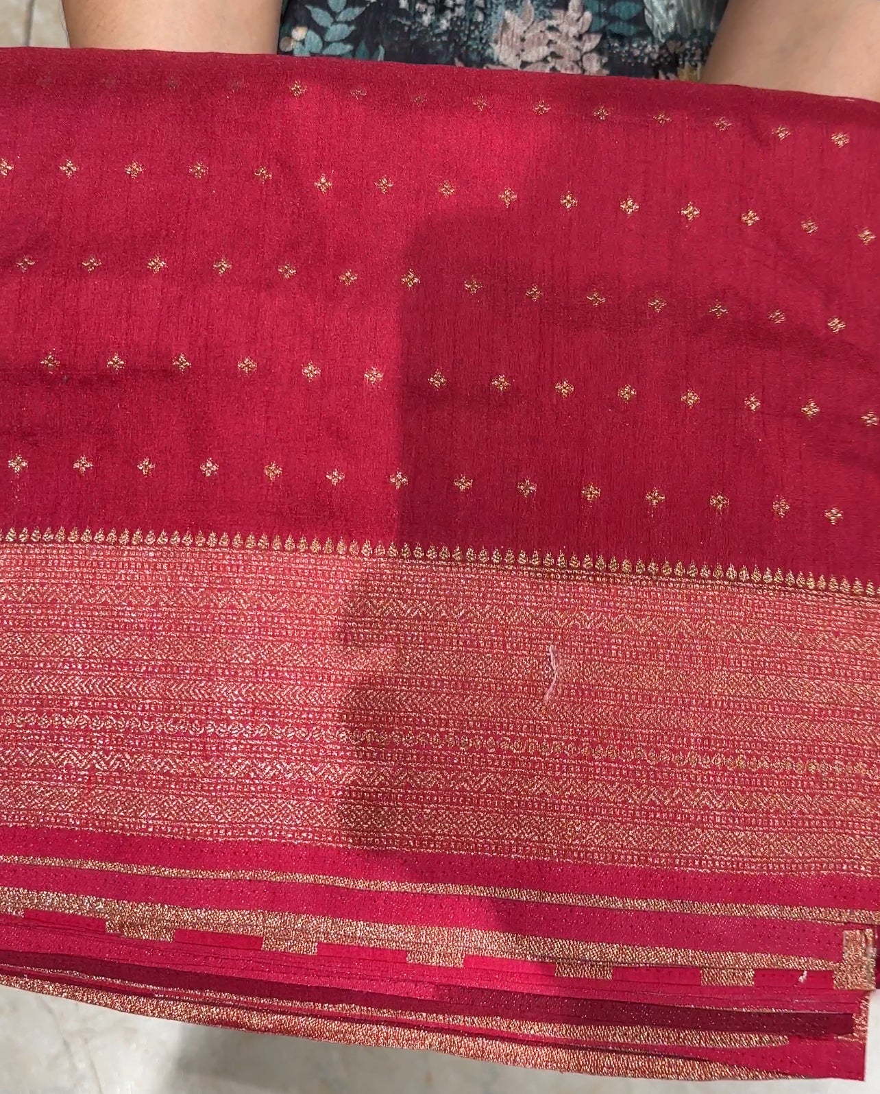 SEMI BANARASI SAREES - IHA 19676