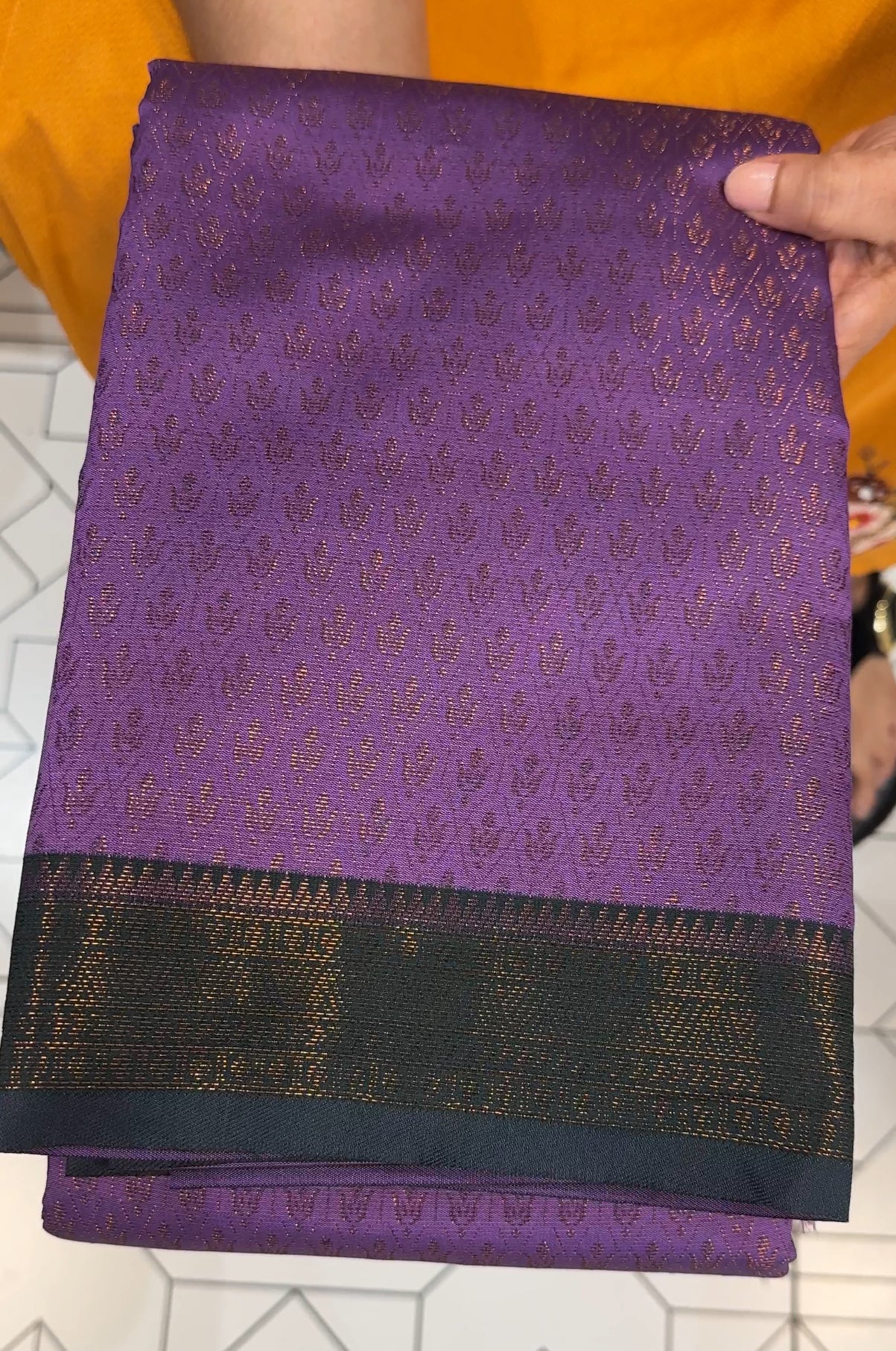 SEMI SILK SAREES - IHA 19961