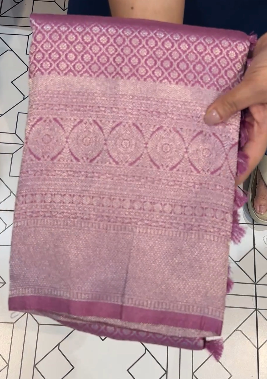 SEMI KATAN SAREE - IHA 18211