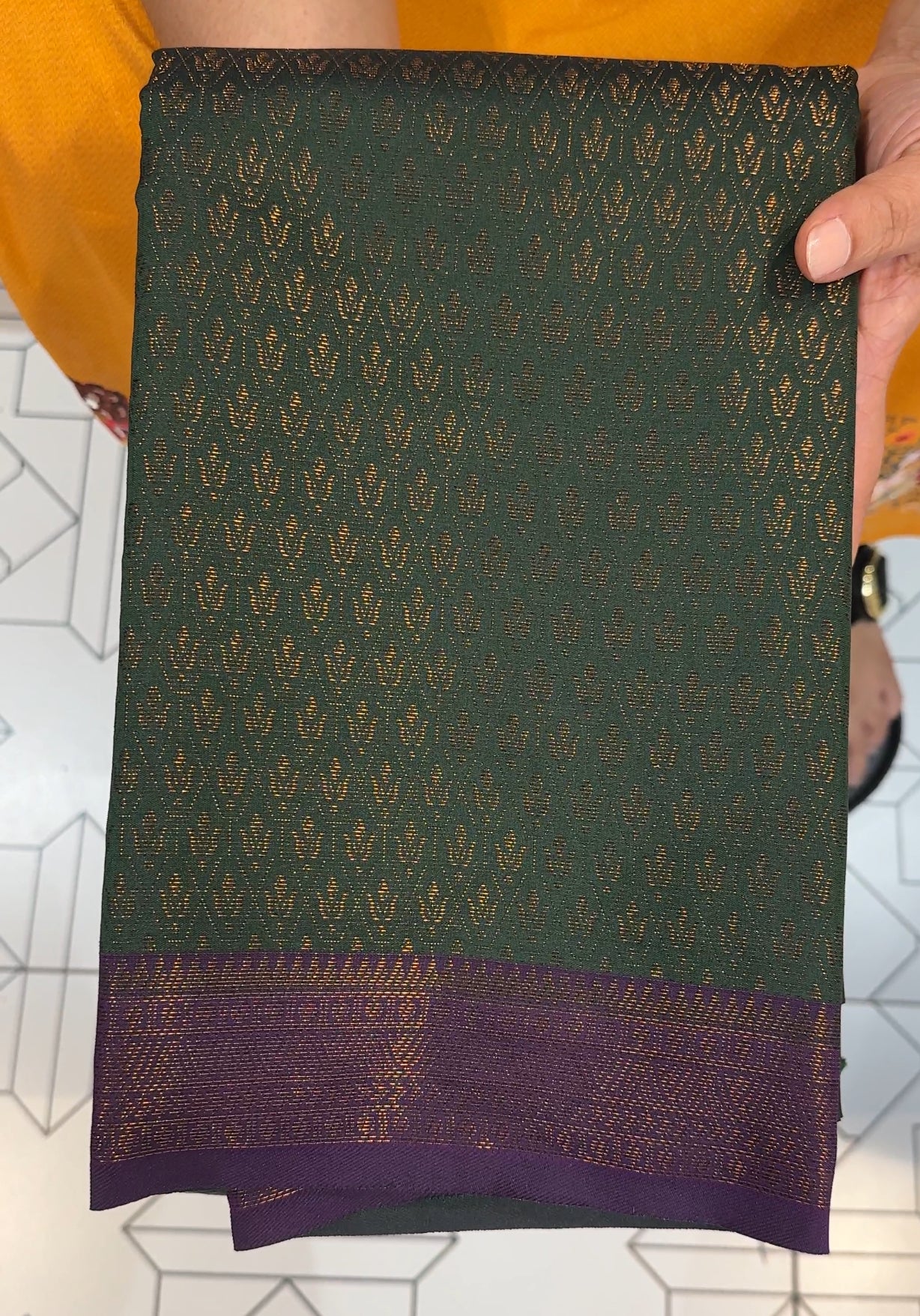 SEMI SILK SAREES - IHA 19961