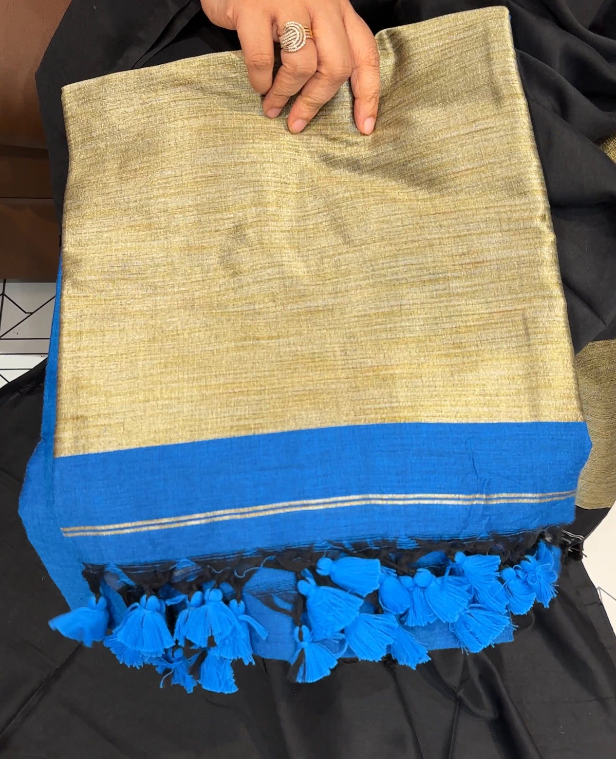 KHADDY COTTON SAREE - IHA 17997